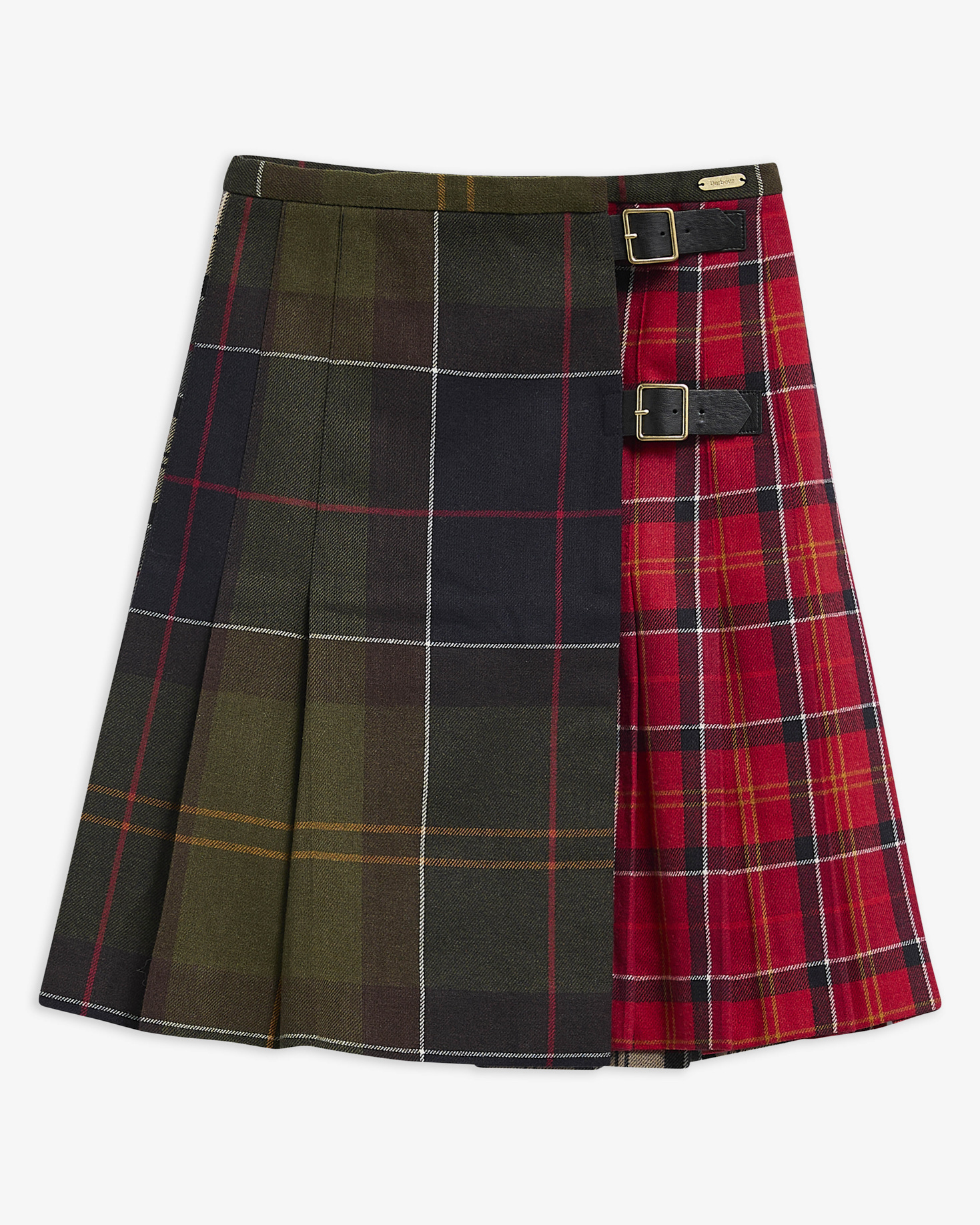 Gillian Tartan Mini Skirt Cardinal Tartan Multi