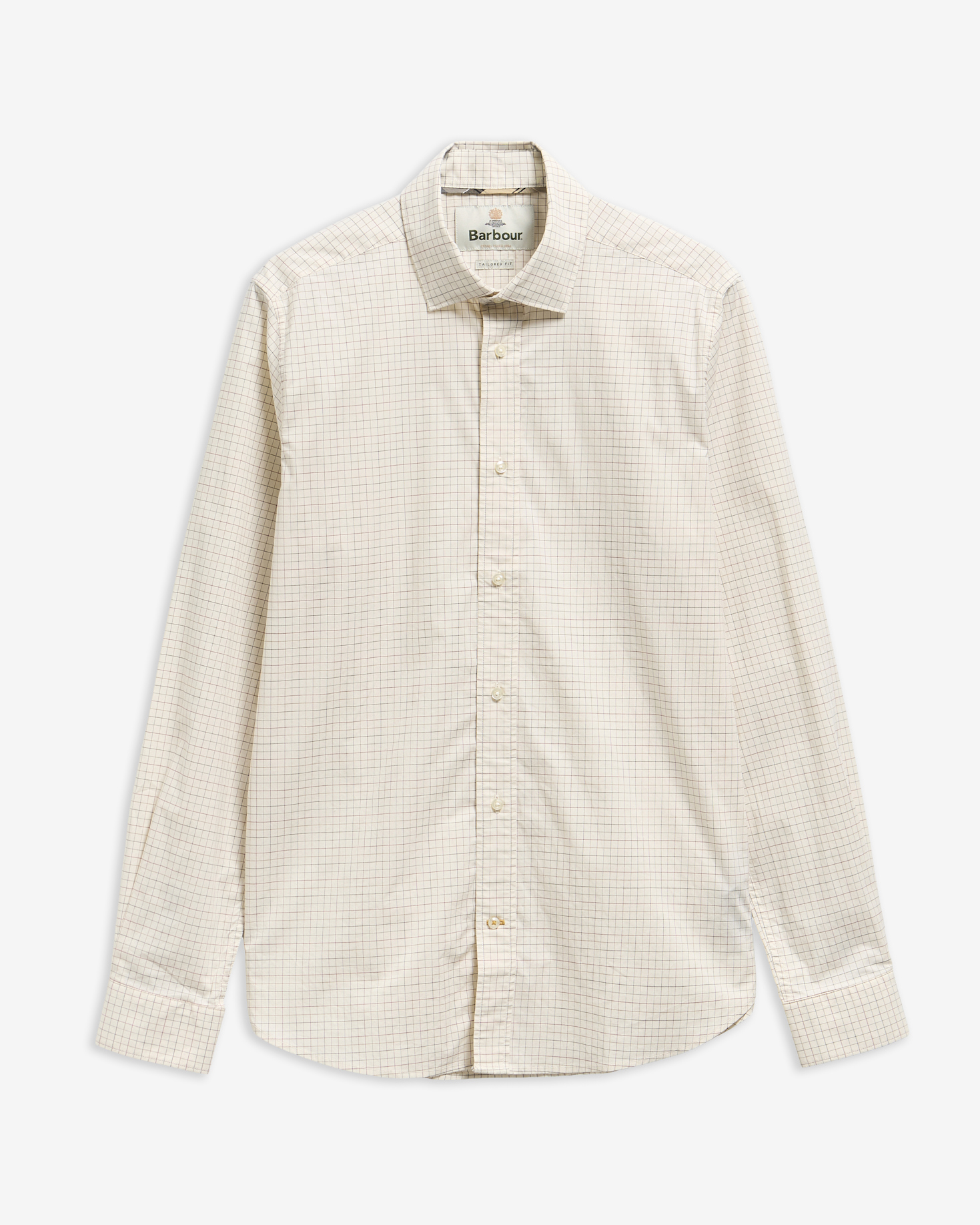 Barbour Hemd Ashfield Tailored Fit Whisper White