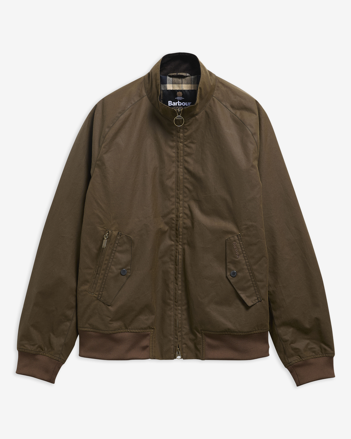 Barbour Wachsjacke Chelsea Blouson Brown
