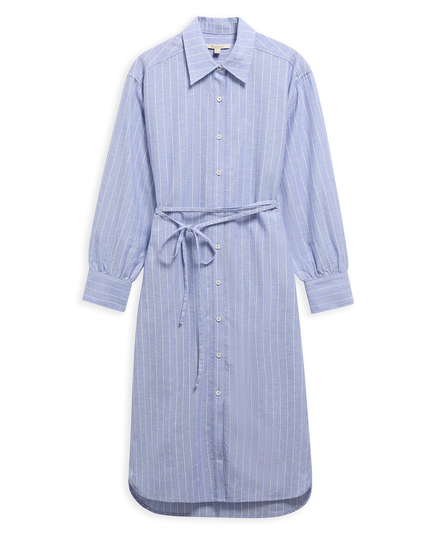 Abito chemisier con motivo a righe Avon Chambray/White Stripe