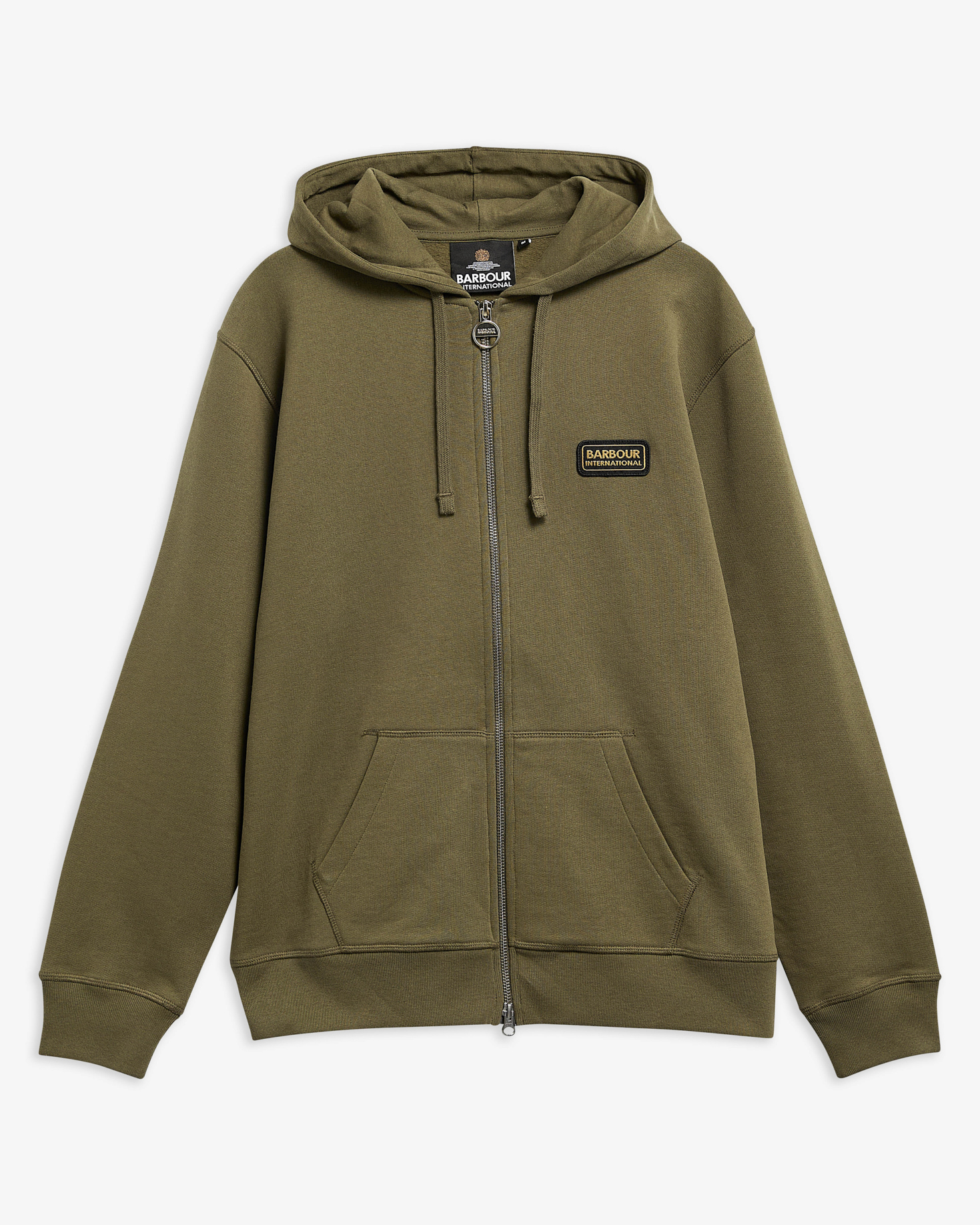 Pull Graphic Hoodie Mid Olive