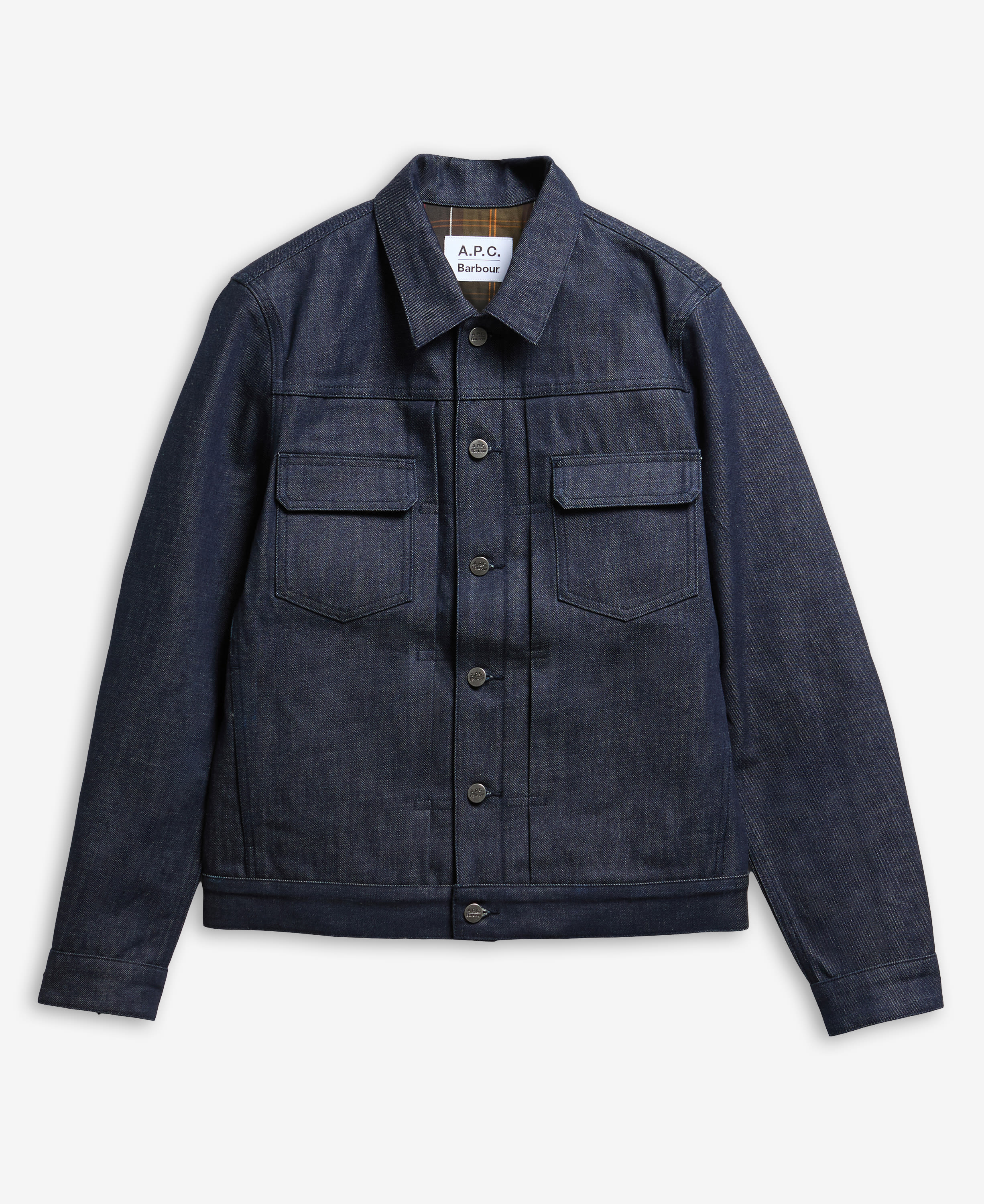 Barbour x A.P.C. Trucker Denim Jacket Denim