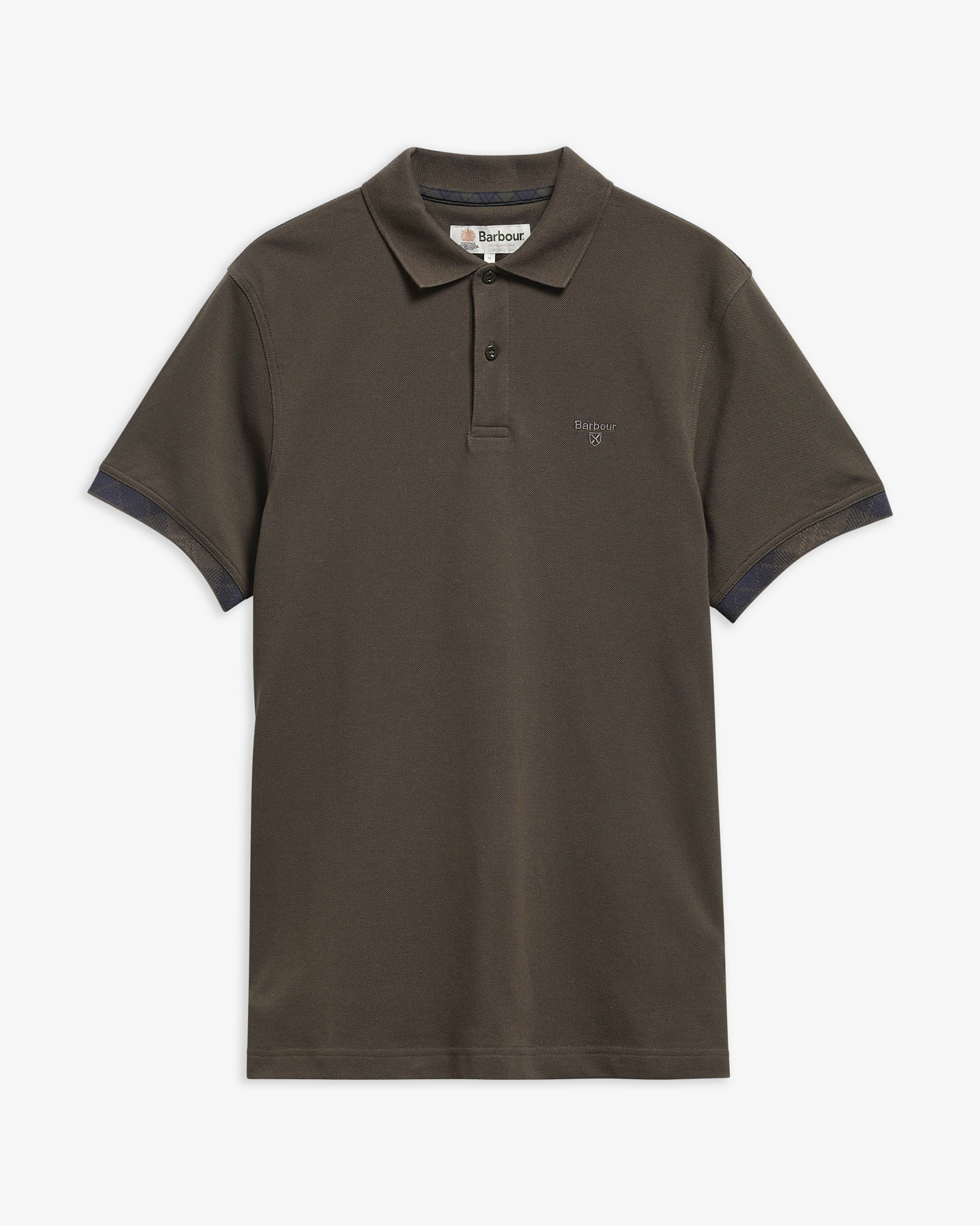 Stanford Tailored Polo Shirt Sage