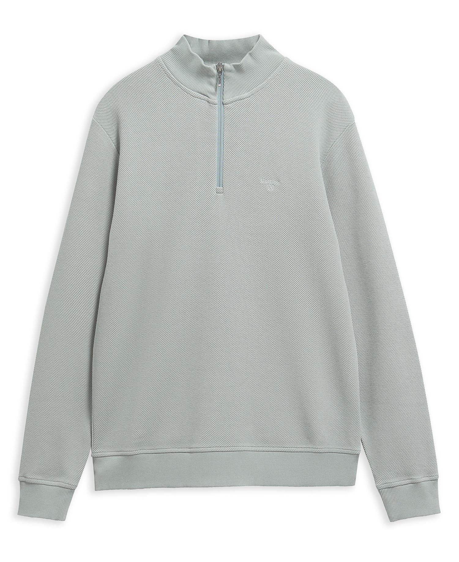 Sweatshirt Ravensworth Quarter-Zip Dusty Slate