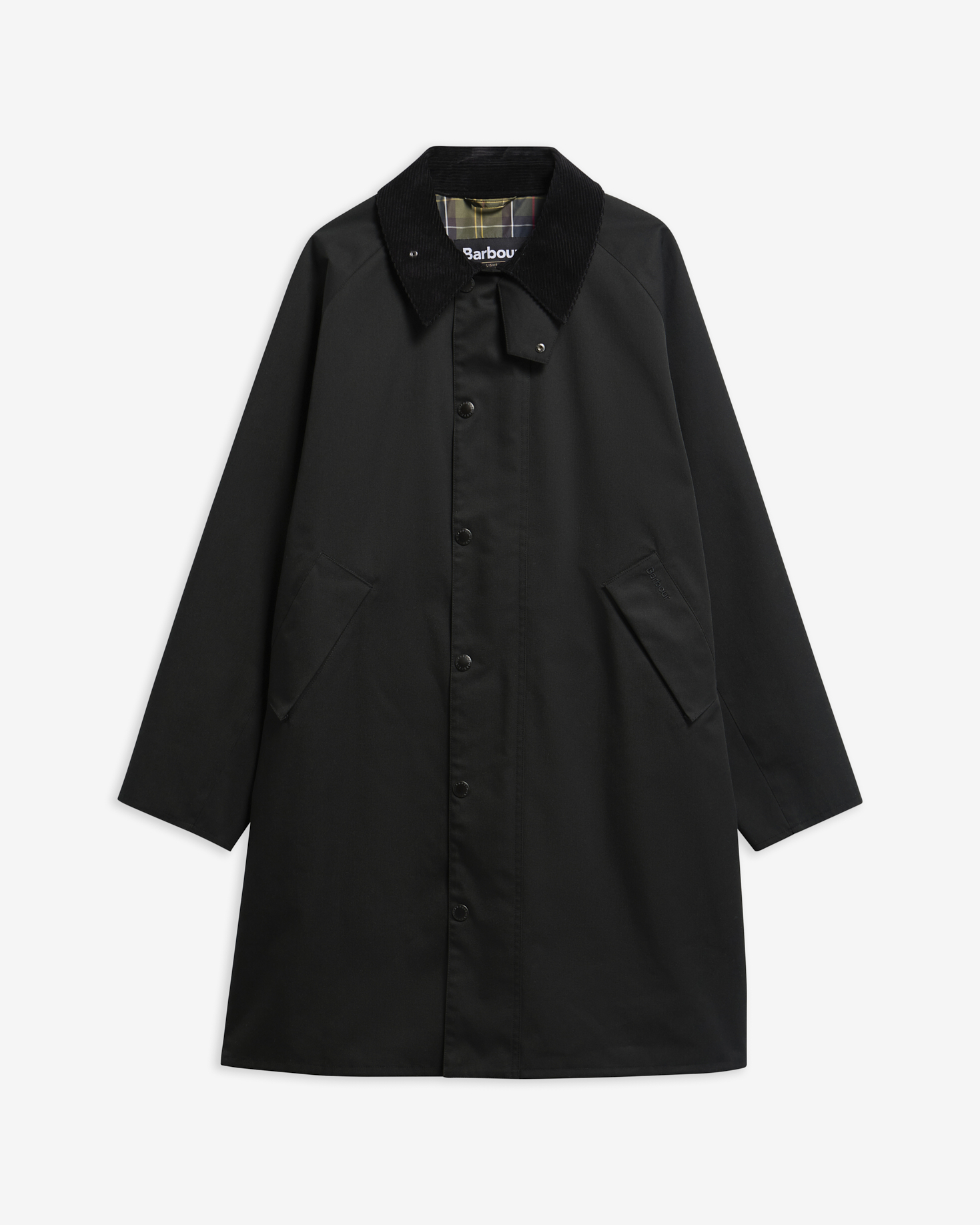 Long Transport Showerproof Jacket Black