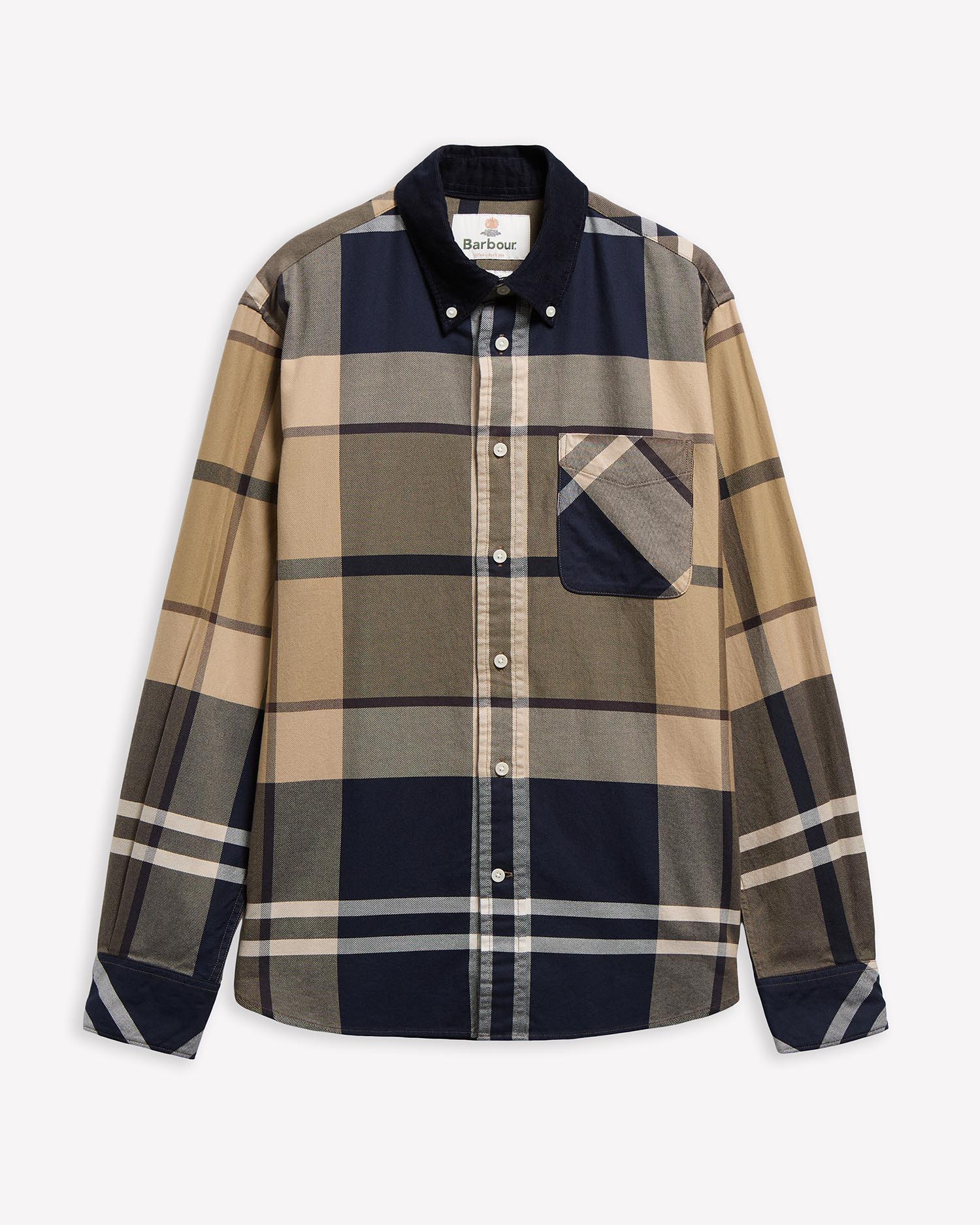 Dunoon Tartan Authentic-Fit Long-Sleeved Shirt Birchwood Dress