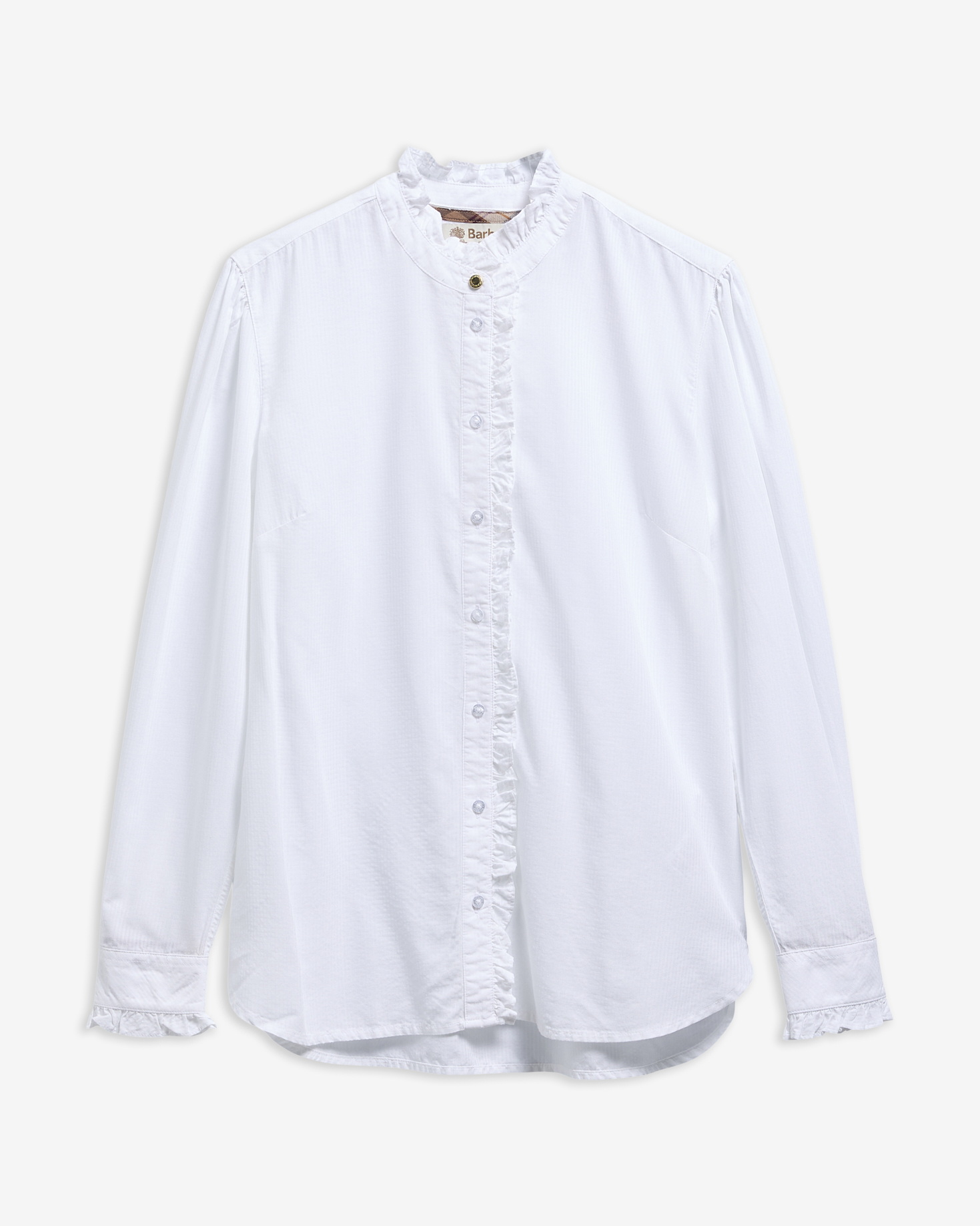 Barbour Hemd Clemency Relaxed Fit White