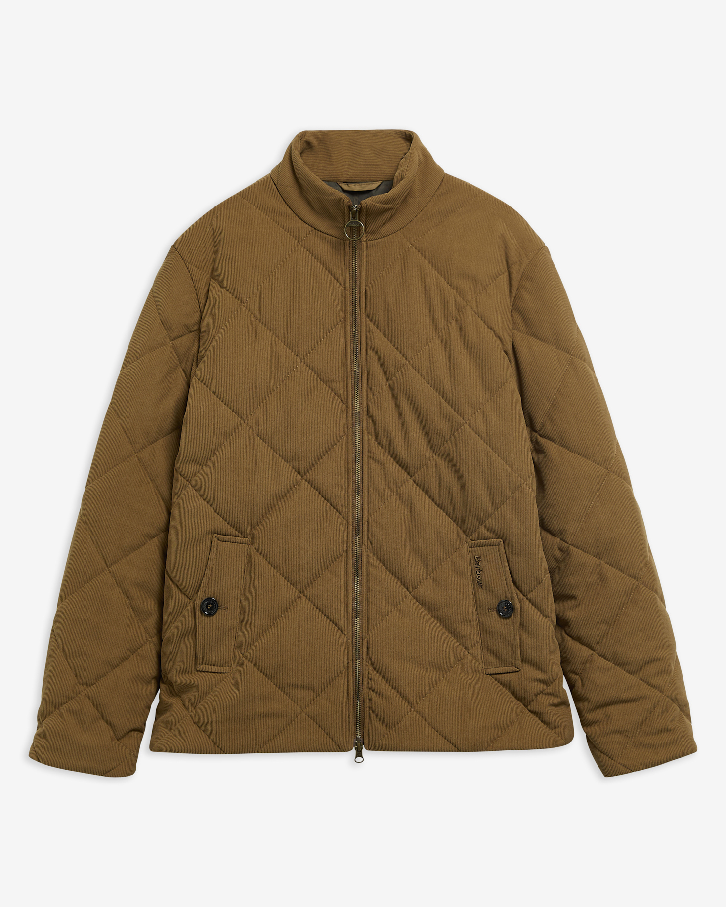 Barbour Steppjacke Corden Dark Sandstone