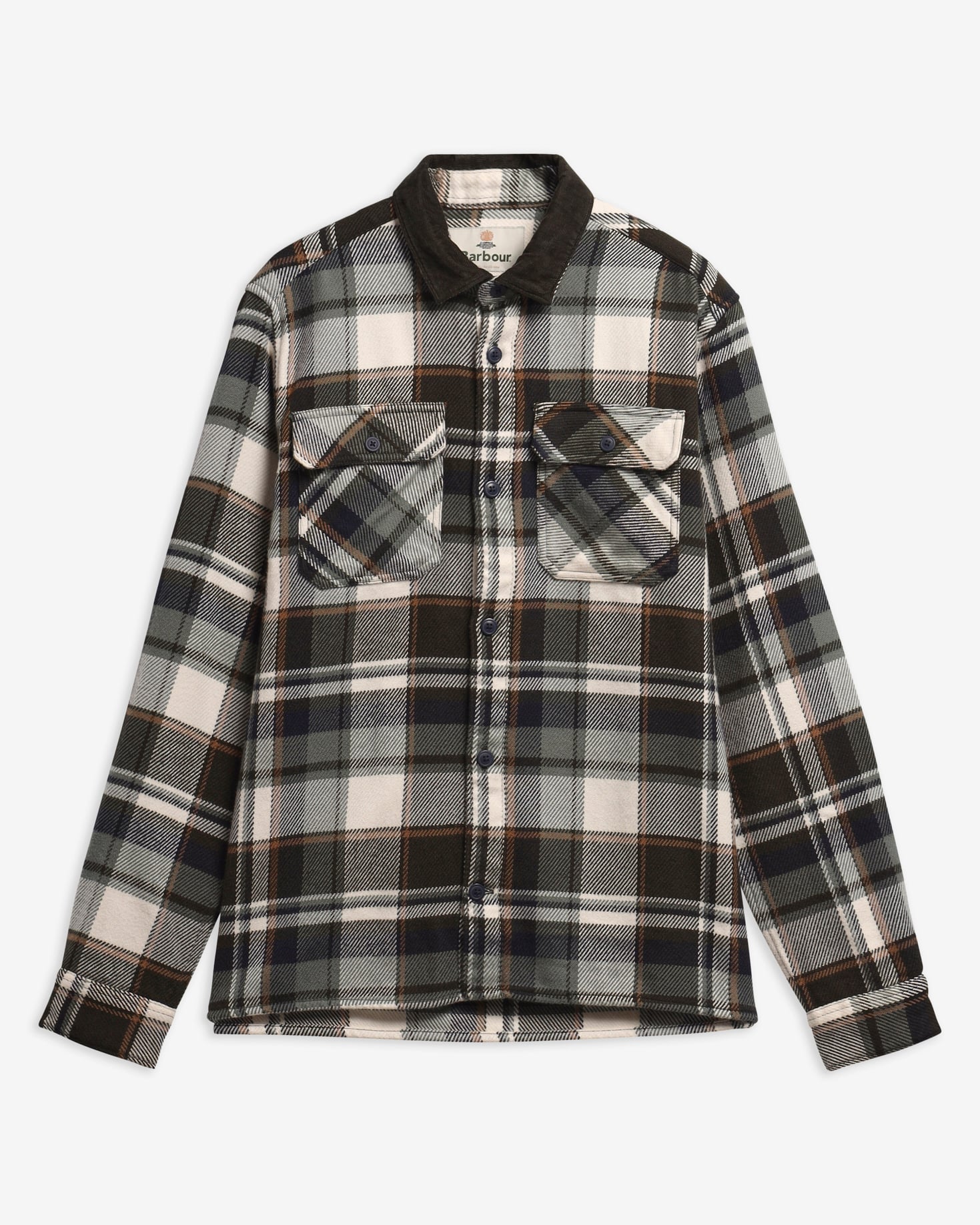 Grasmoor Relaxed Long-Sleeved Shirt Mid Olive