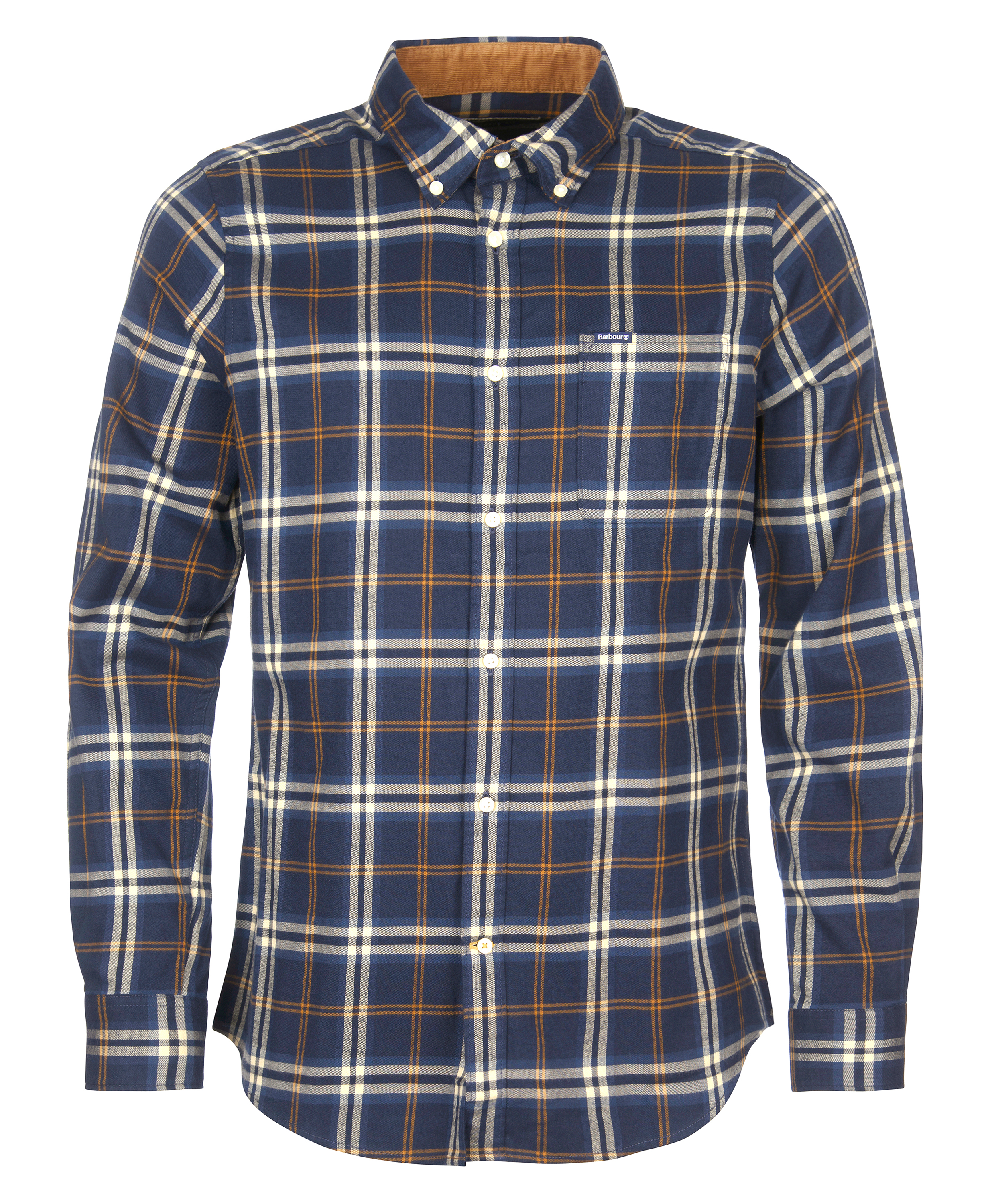 Crossfell Tailored Long-Sleeved Shirt Classic Blue