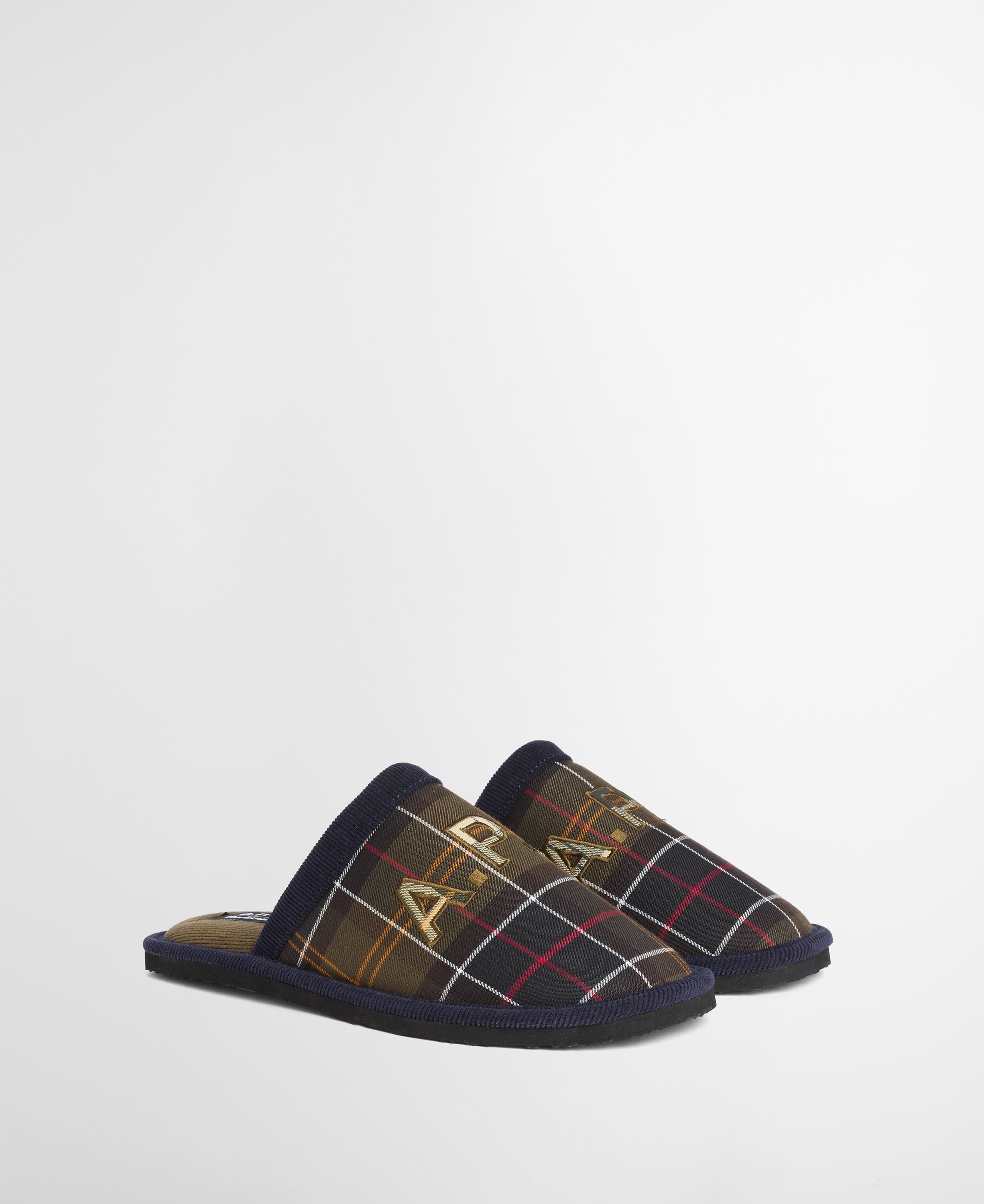 Barbour x A.P.C. Women's Tartan Slippers Classic/Ancient Tartan