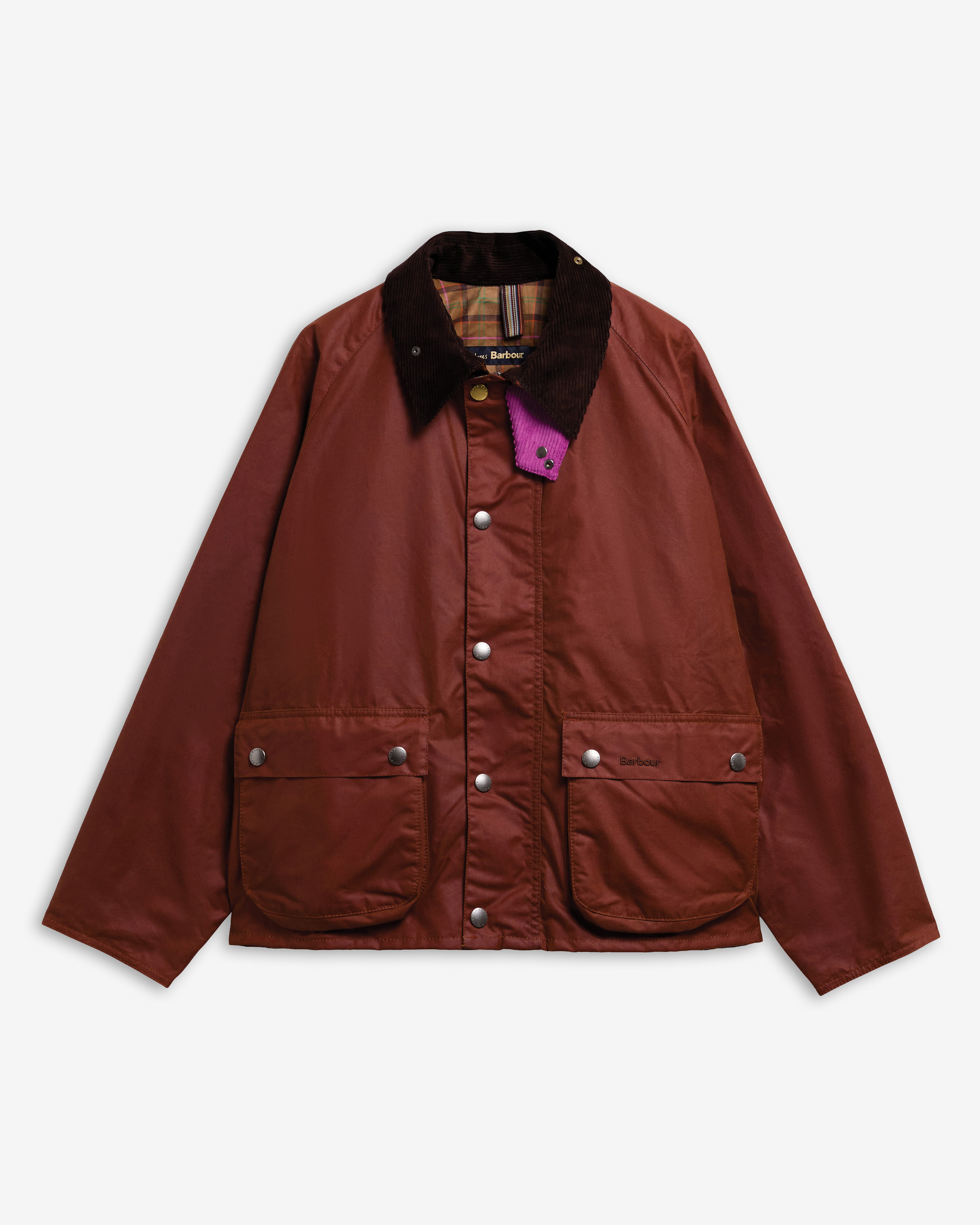 Giacca cerata Key Transport Paul Smith Loves Barbour Russet