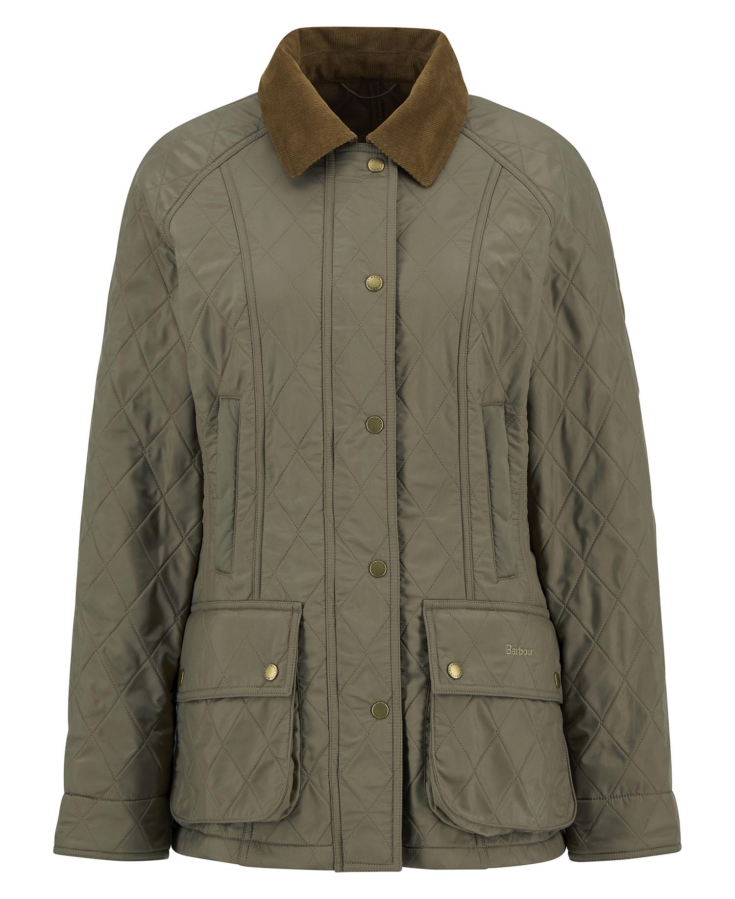 Beadnell Polarquilt Jacket Military Brown