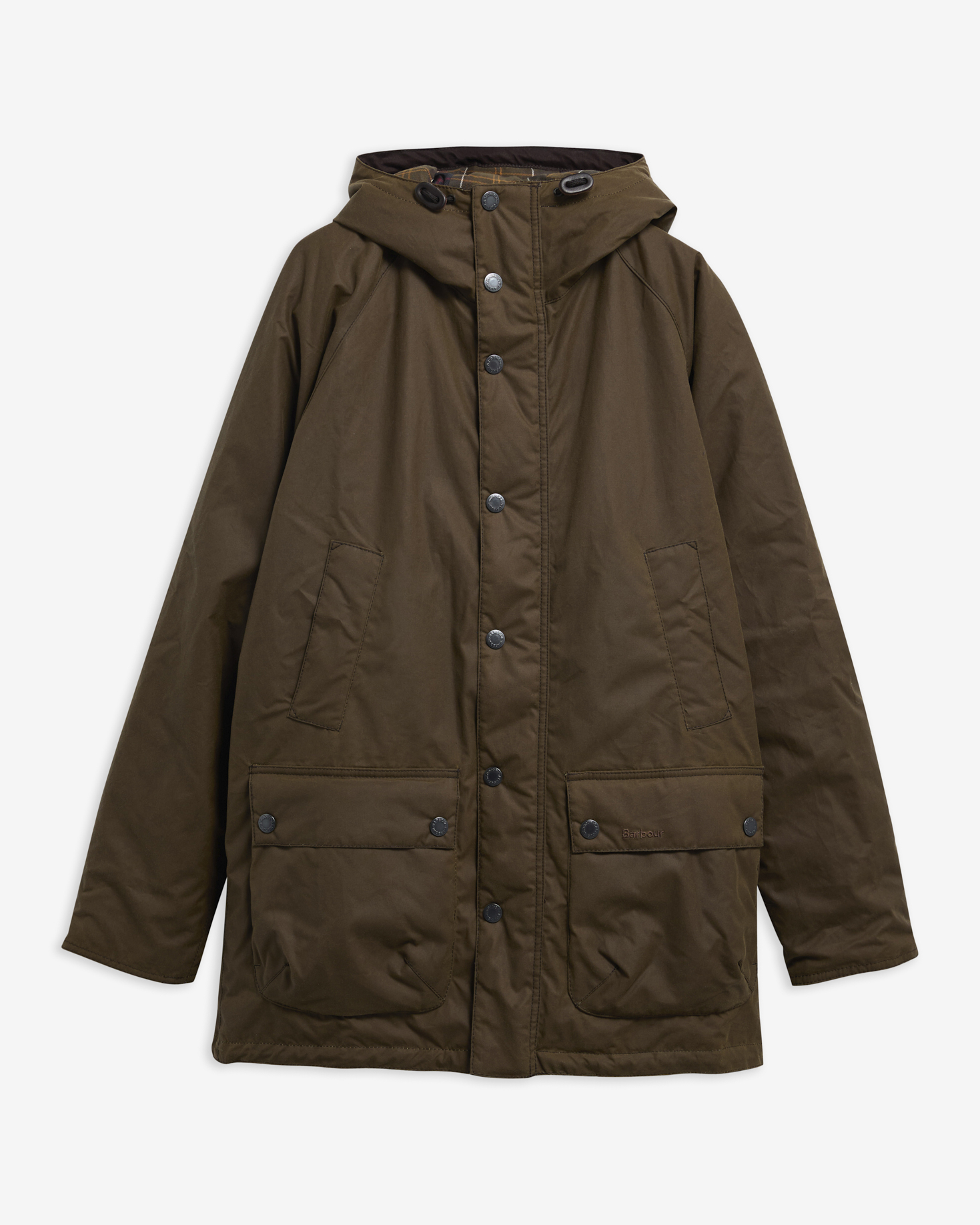 Bedale Waxed Parka Brown