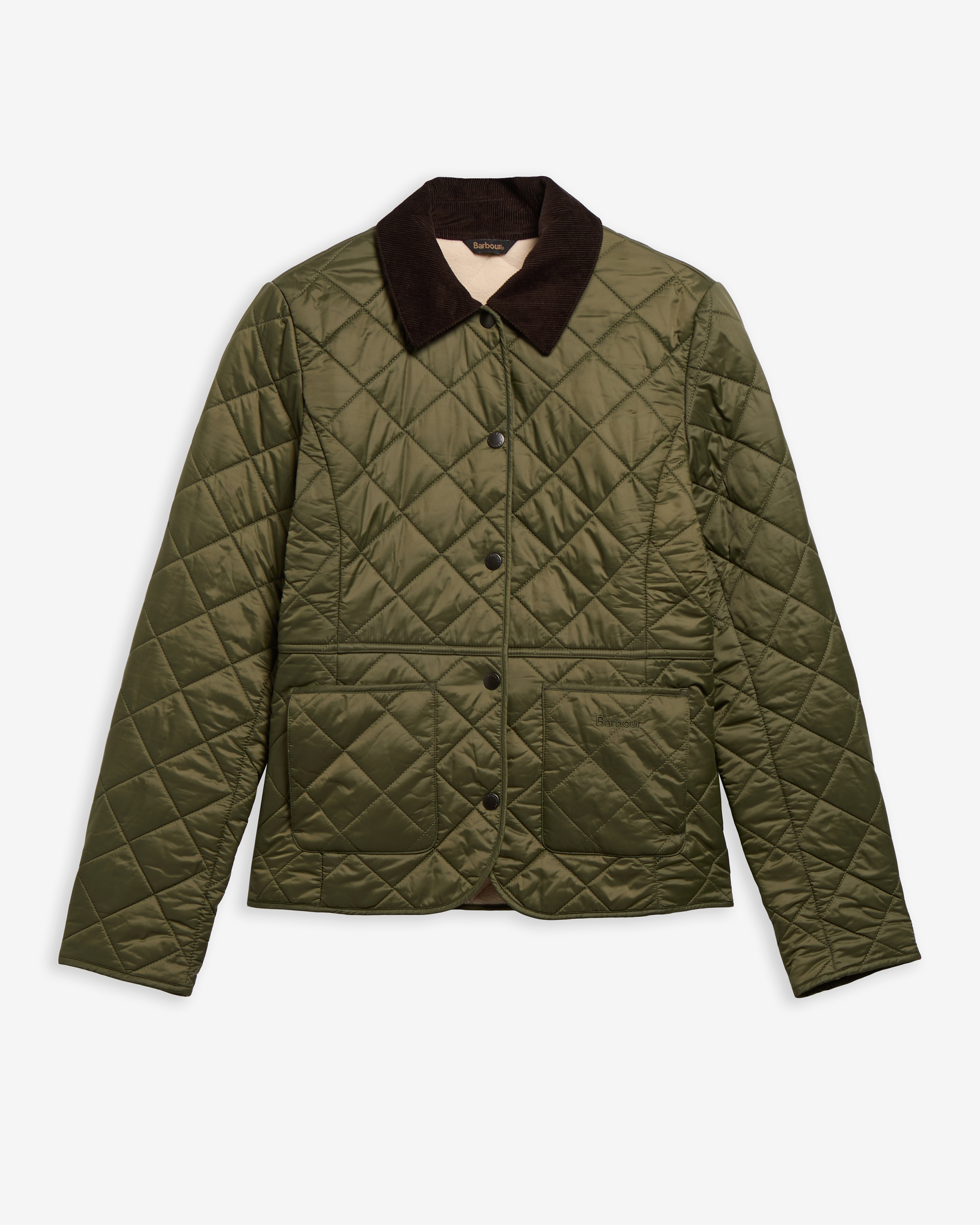 Deveron Polarquilt Jacket Olive-Pearl