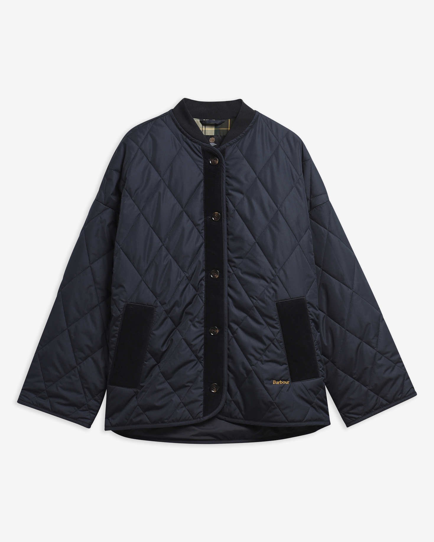 Abercorn Quilted Jacket Dk Navy/Ancient