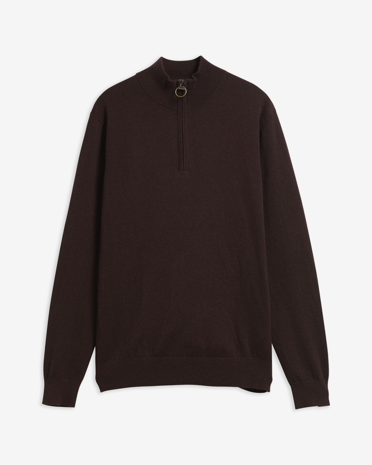 Maglione con zip corta Ronson in lana e cashmere Peat