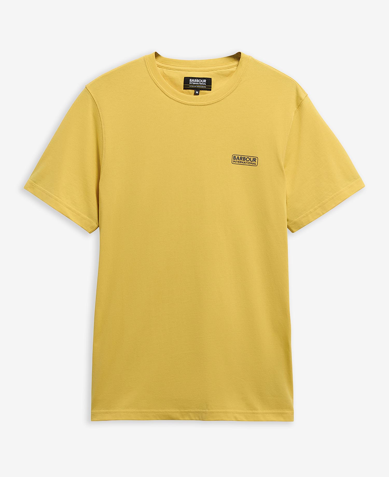 T-shirt con logo piccolo Misted Yellow