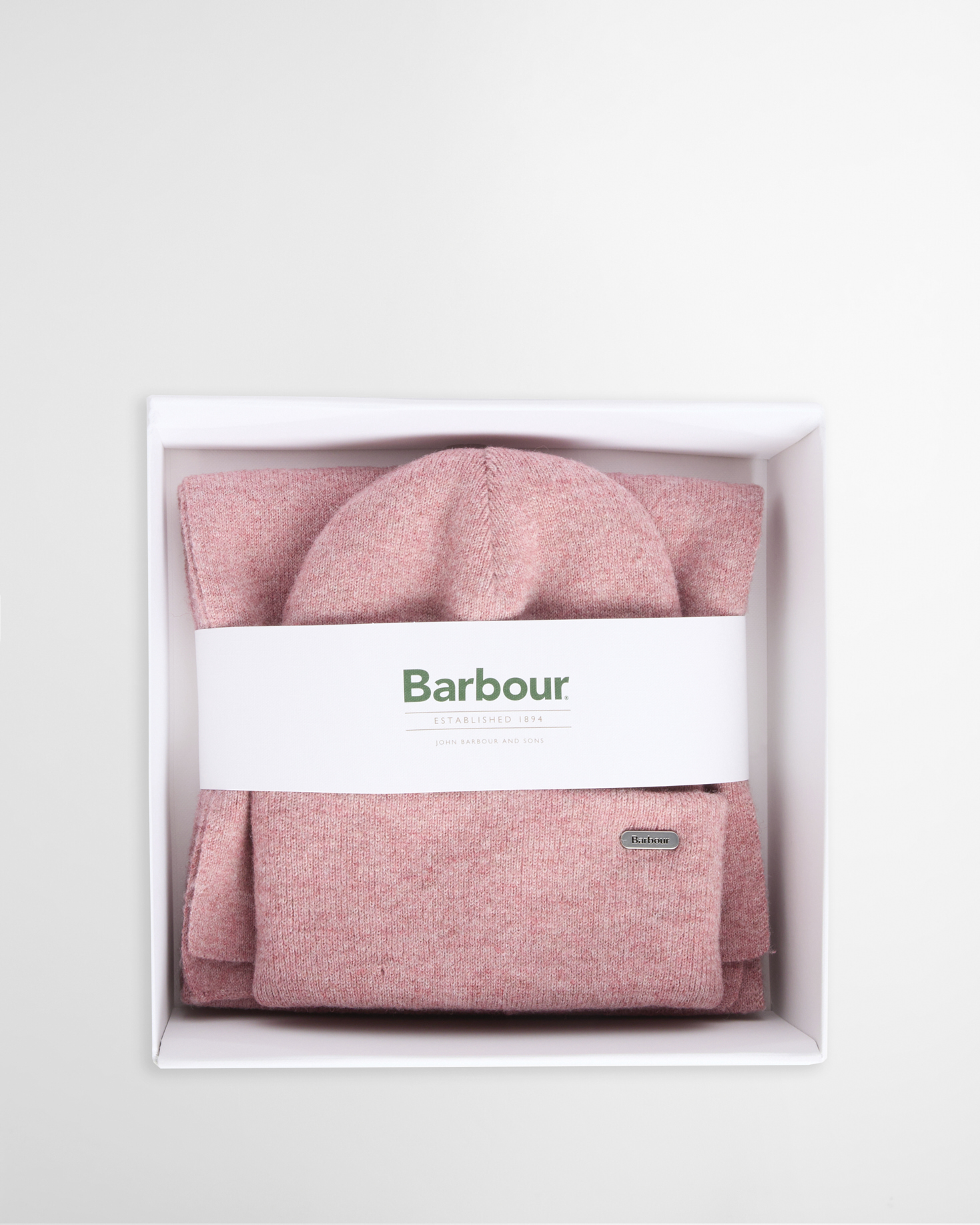 Winona Beanie and Scarf Gift Set Pink