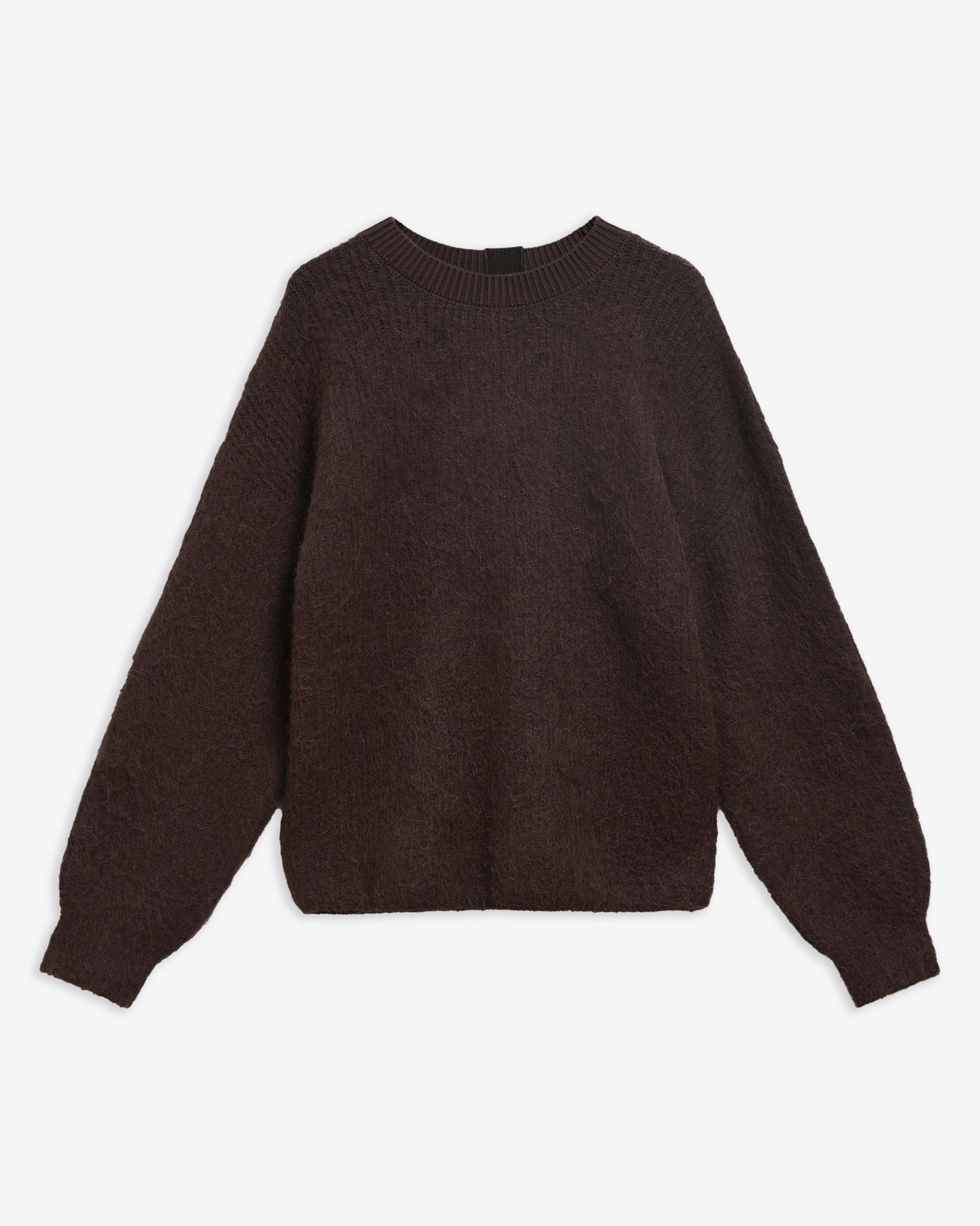 Barbour Pullover Tanfield Rundhalsausschnitt aus Alpaka-Mix Rustic