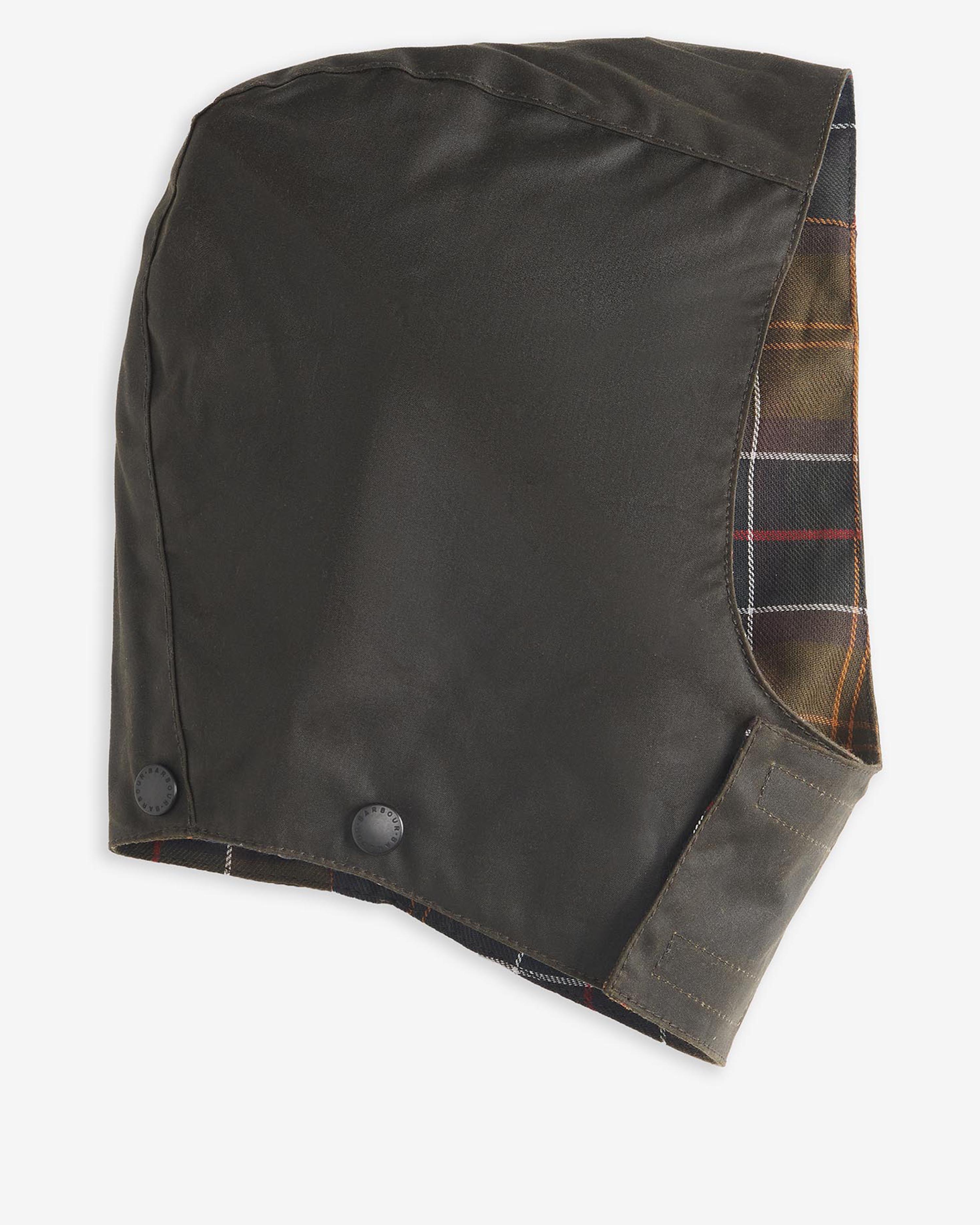 Childrens' Waxed Hood Olive