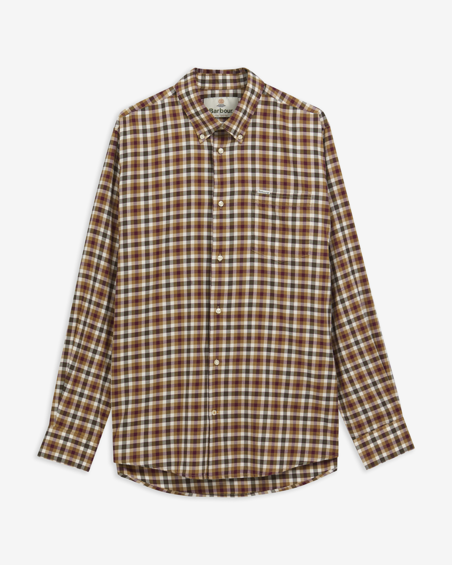 Fallowlane Regular-Fit Long-Sleeved Shirt Olive
