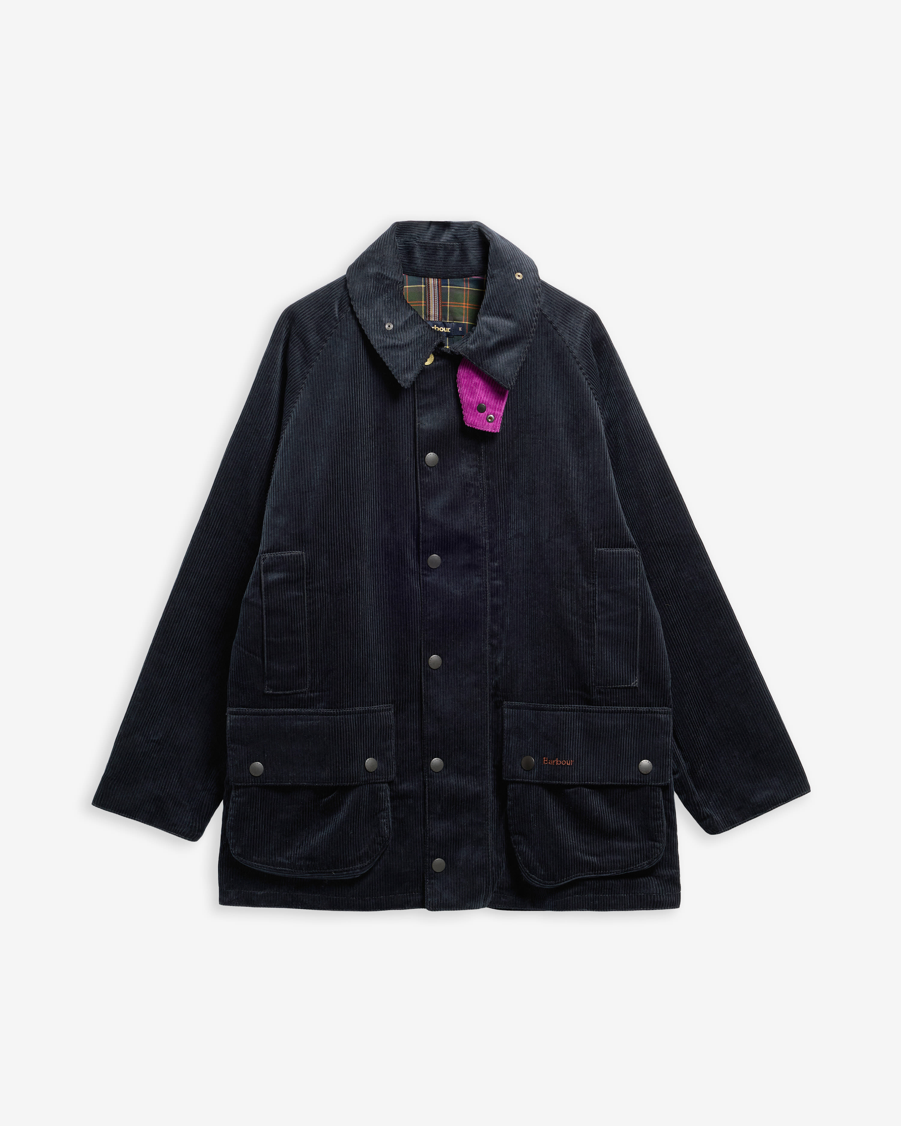 Giacca casual Beaufort a coste Paul Smith Loves Barbour Dk Navy