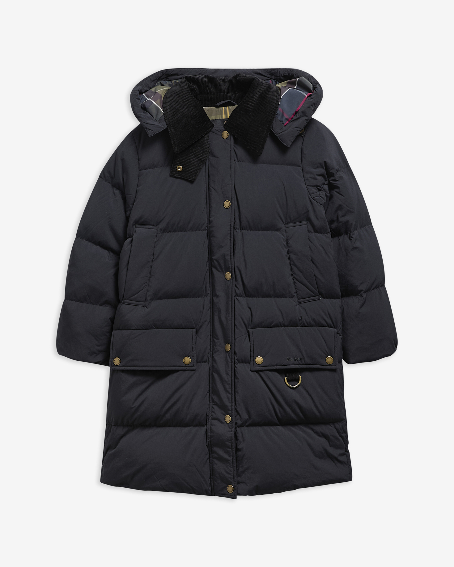 Piumino d'oca lungo Pauline Black/Classic
