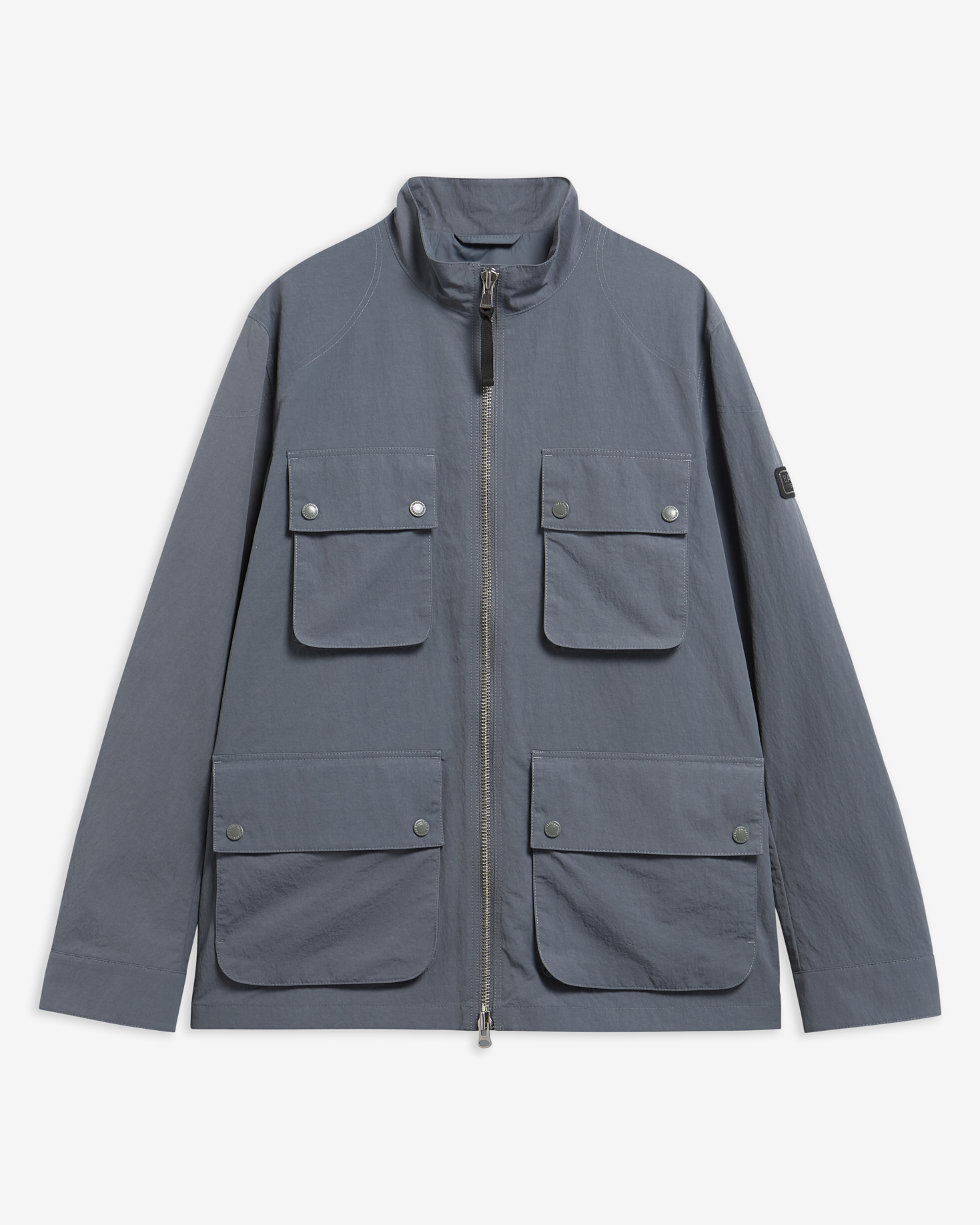 Course Showerproof Jacket Washed Charcoal