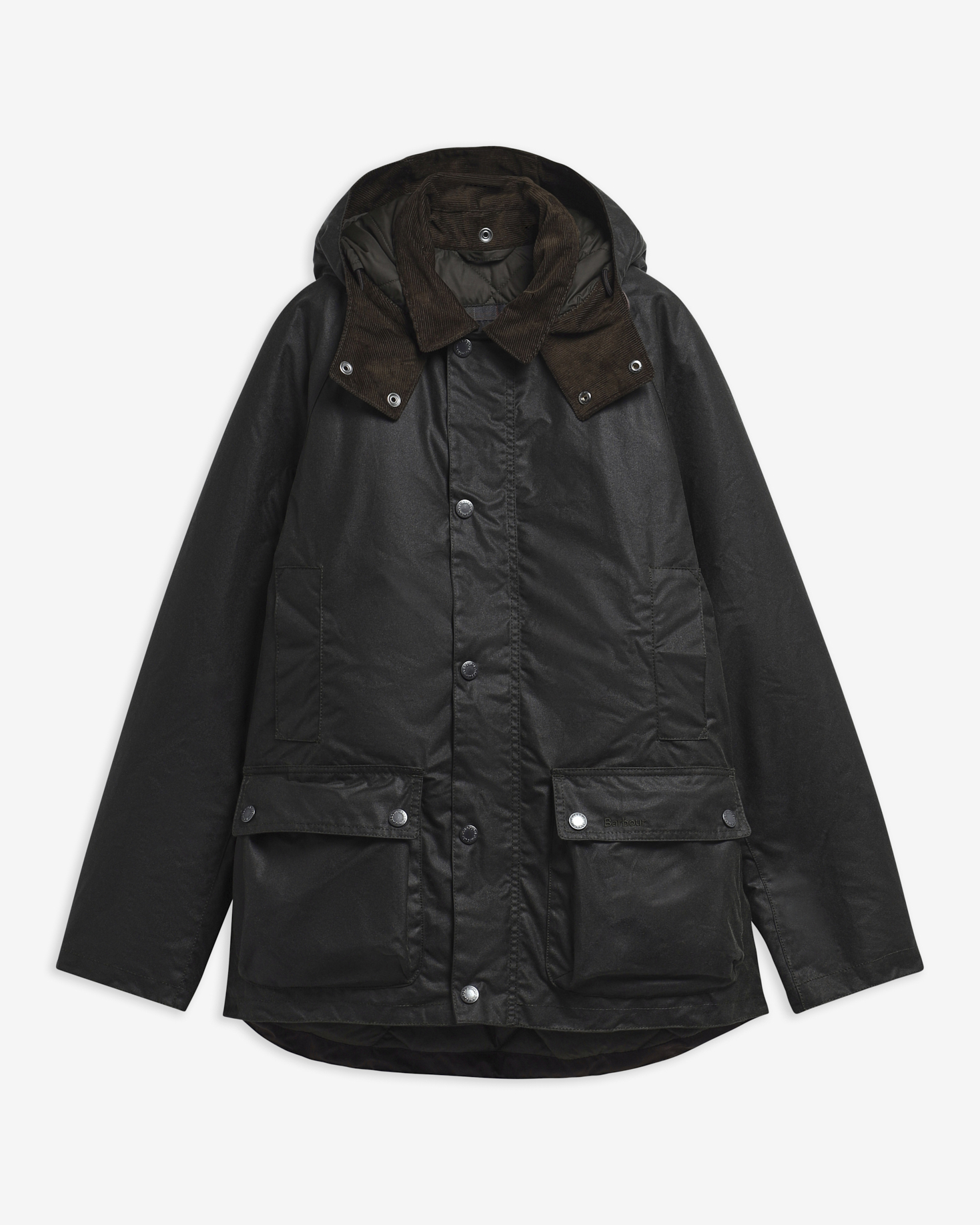 Wachsjacke Modern Beaufort Sage/Shadow Classic