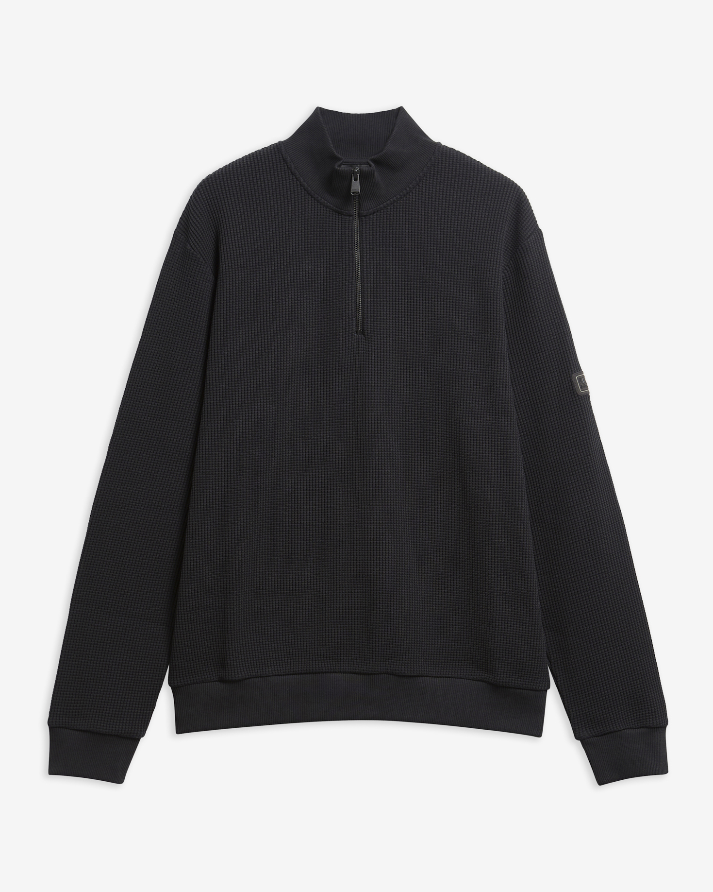 Curve Half-Zip Sweatshirt Black