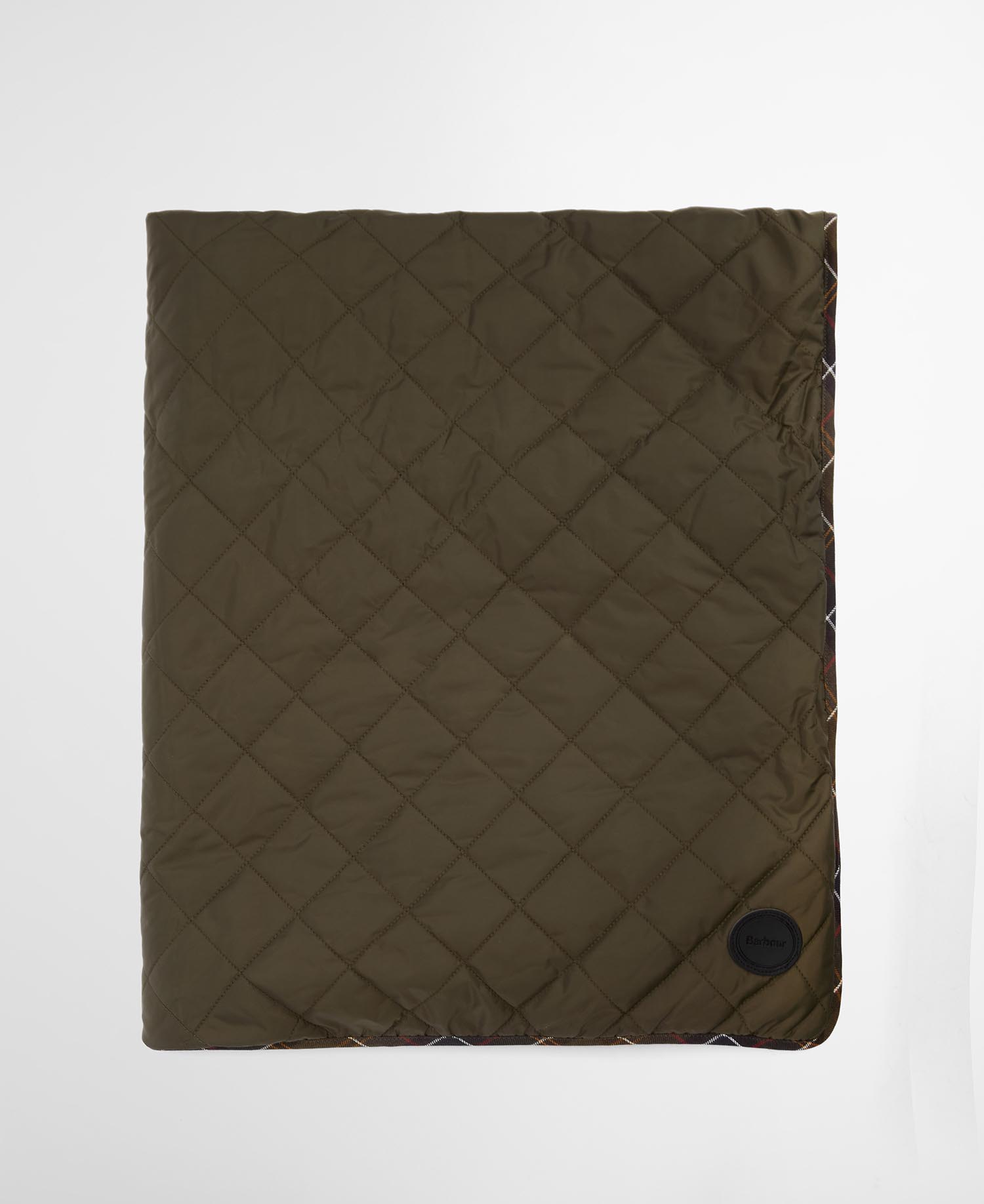 Dog Quilt and Fleece Blanket Olive