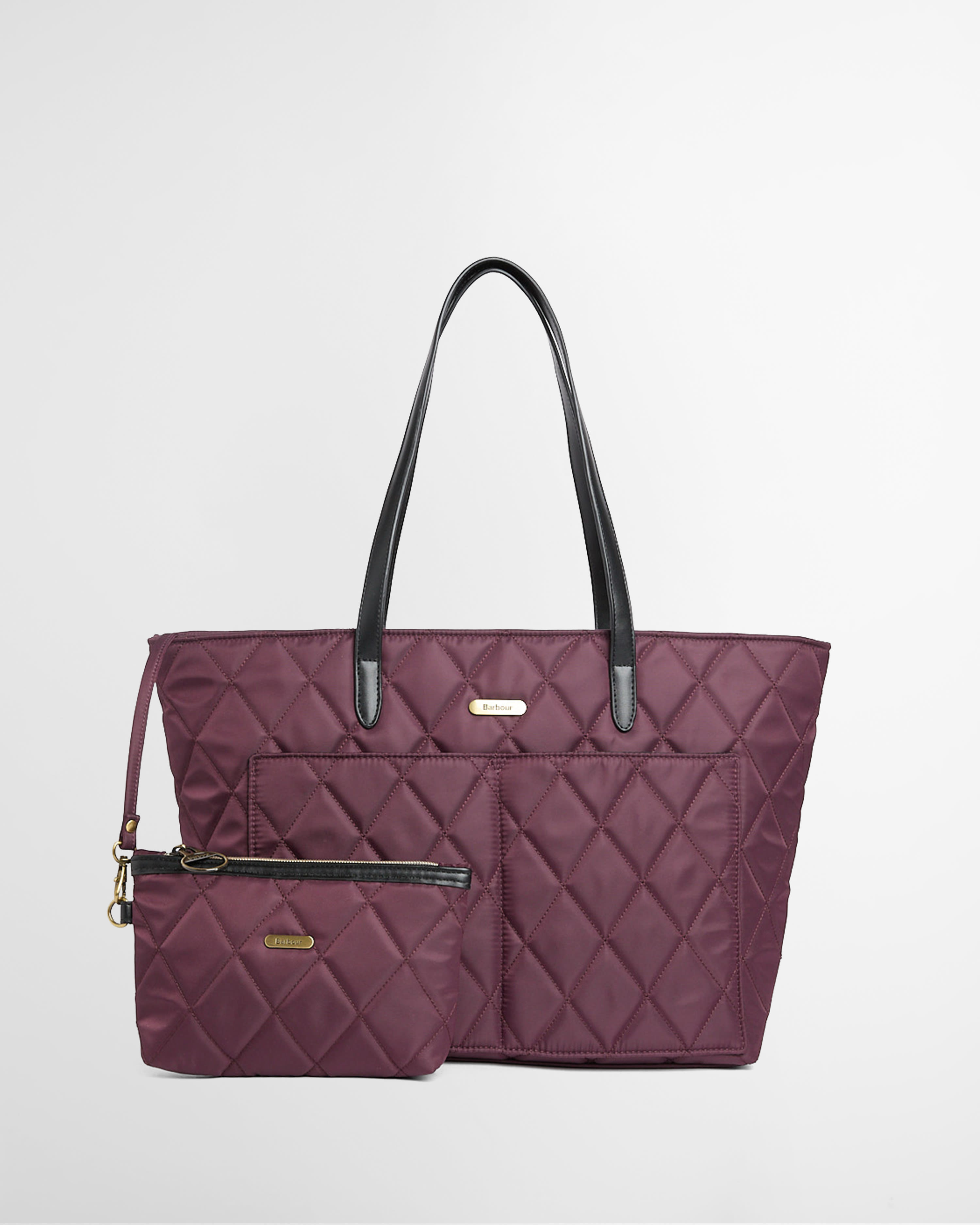 Quilted Tote Bag Fig
