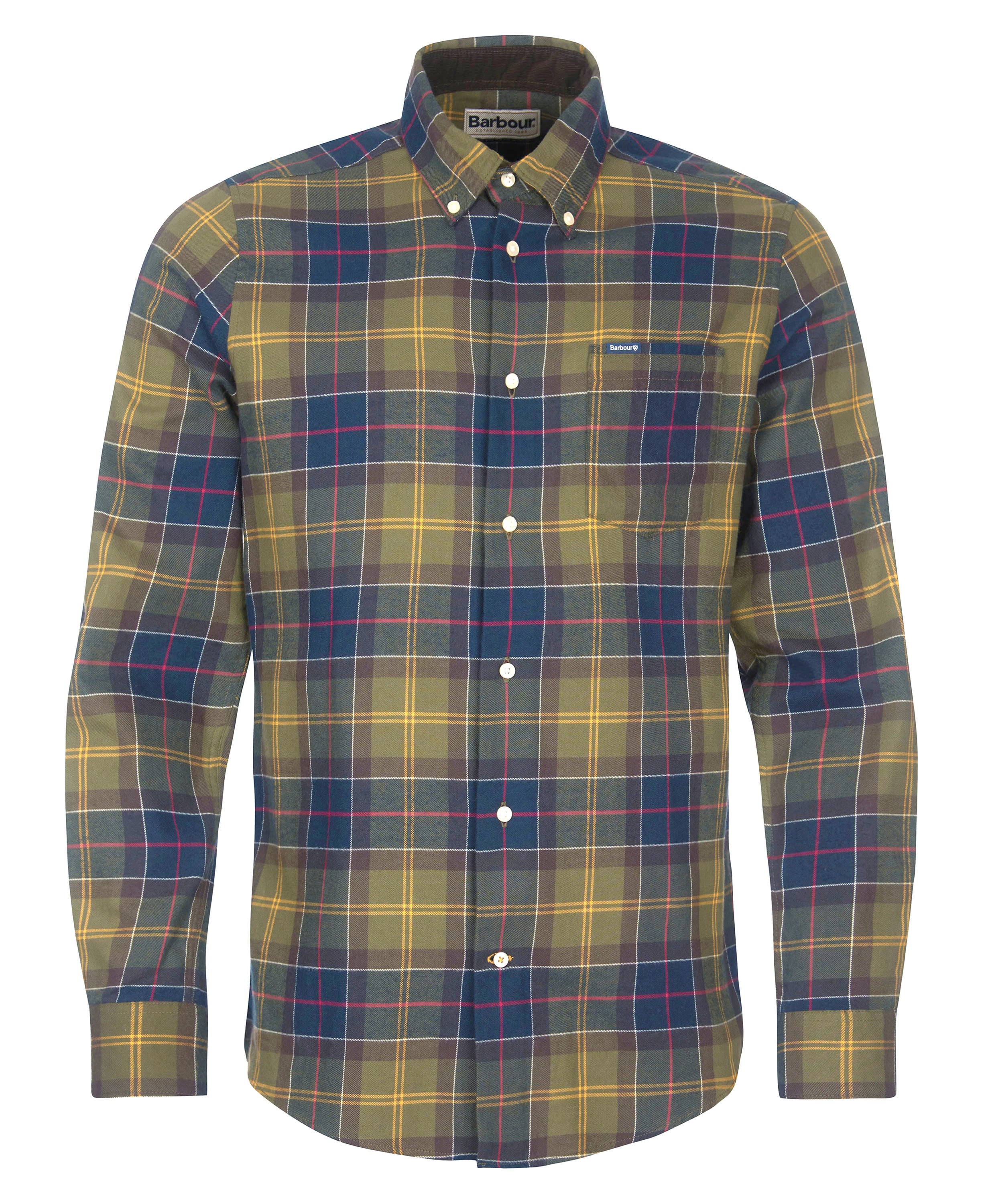 Fortrose Tailored Long-Sleeved Shirt Classic Tartan