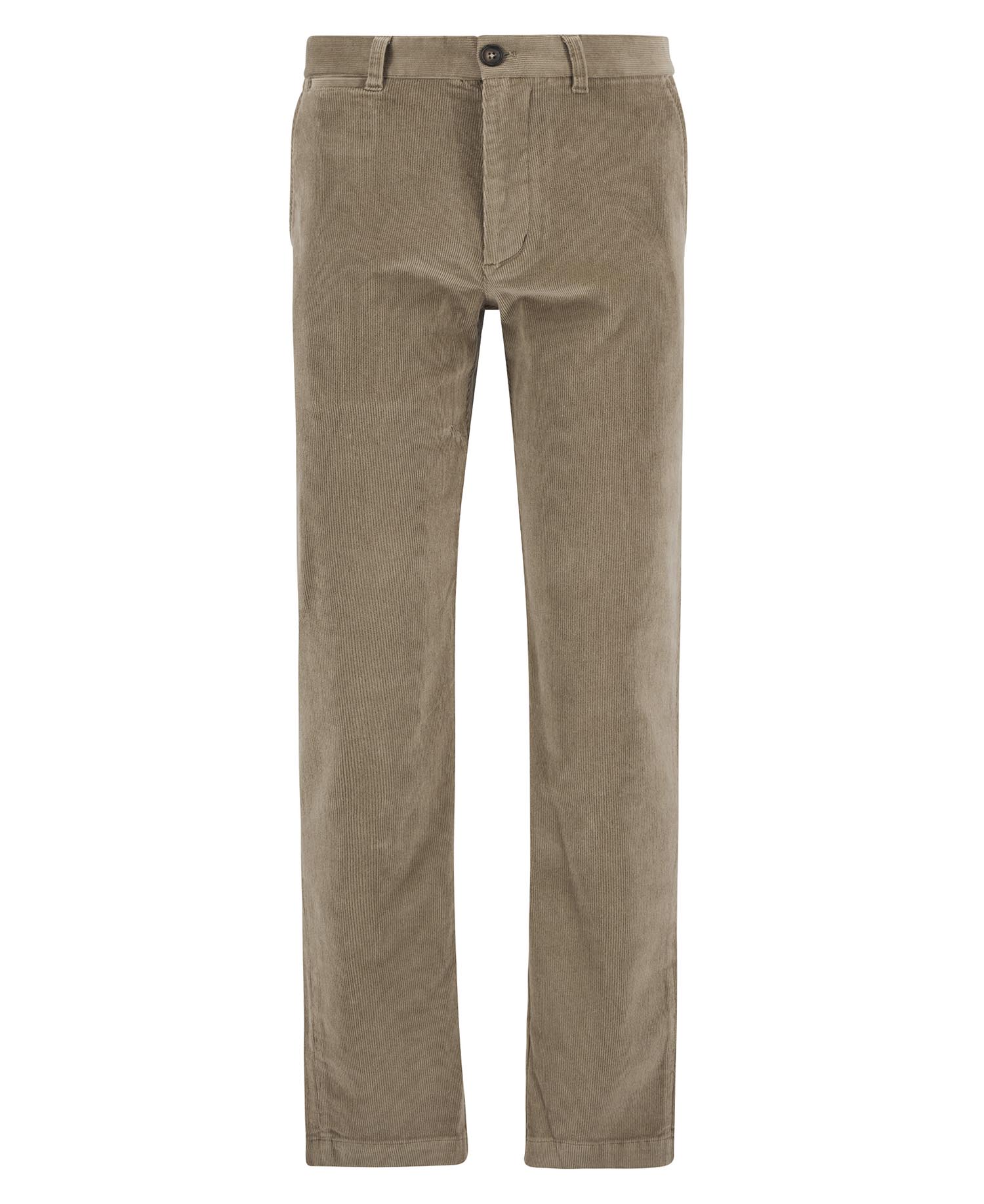 Stretch Cord Tailored Trousers Washed Stone