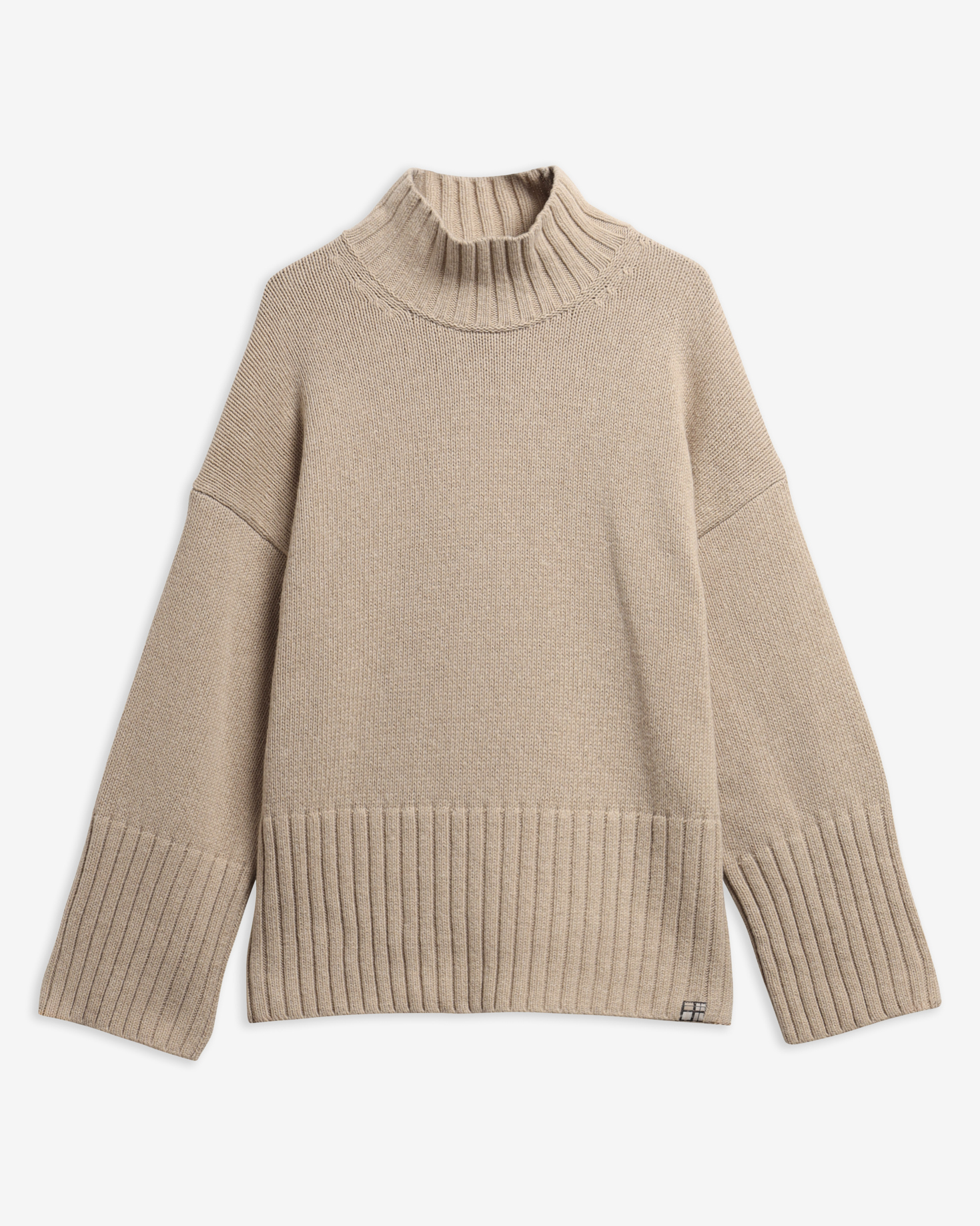 May Funnel Neck Jumper Birch