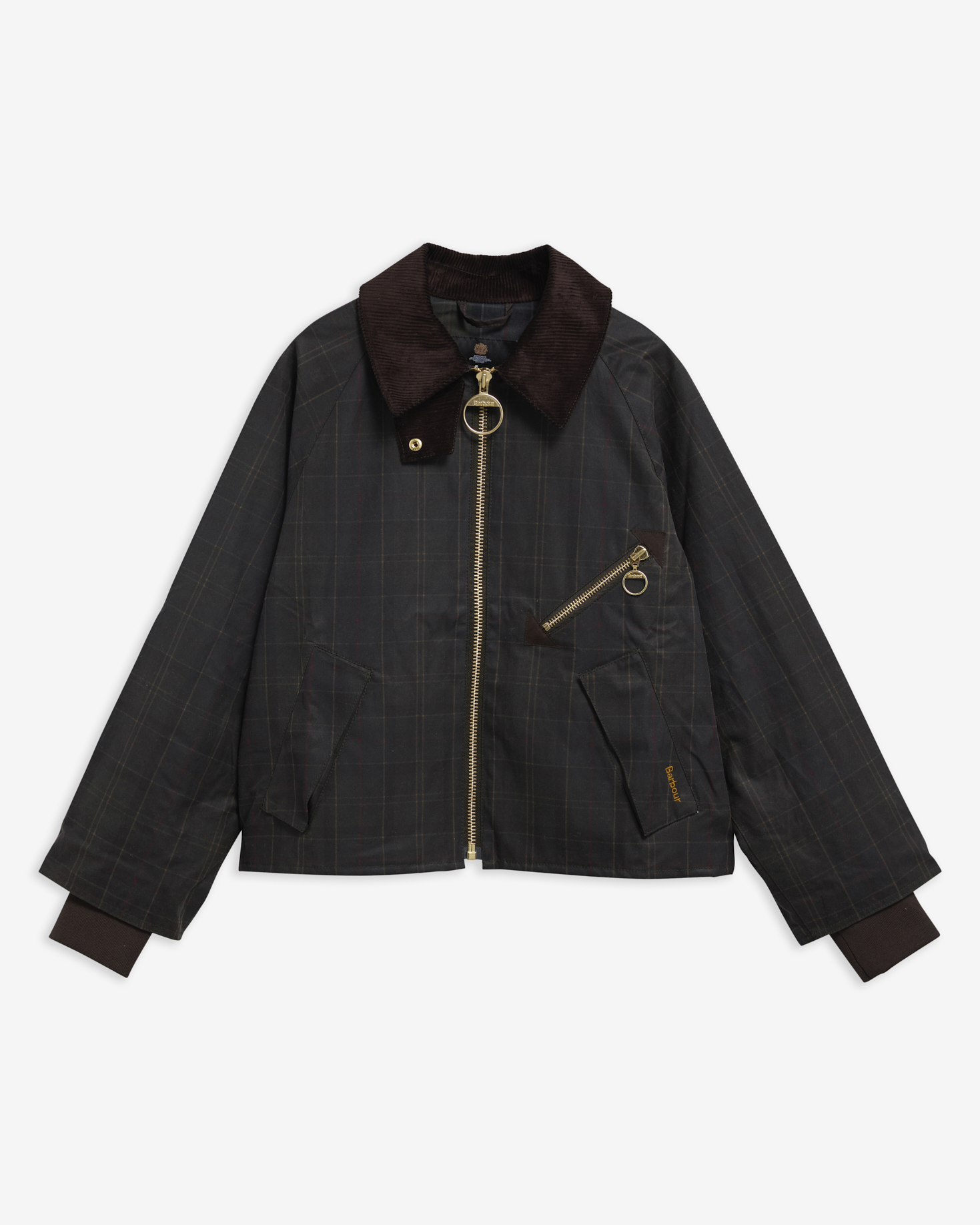 Barbour Wachsjacke Arlene Checked Classic/Shadow Classic