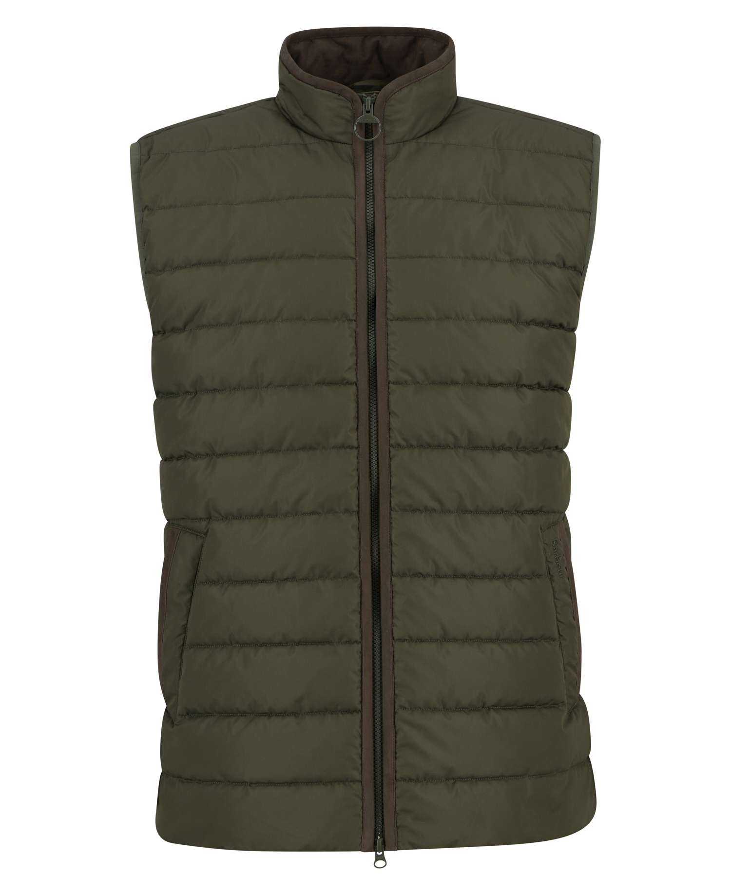 Broughton Quilted Gilet Deep Olive