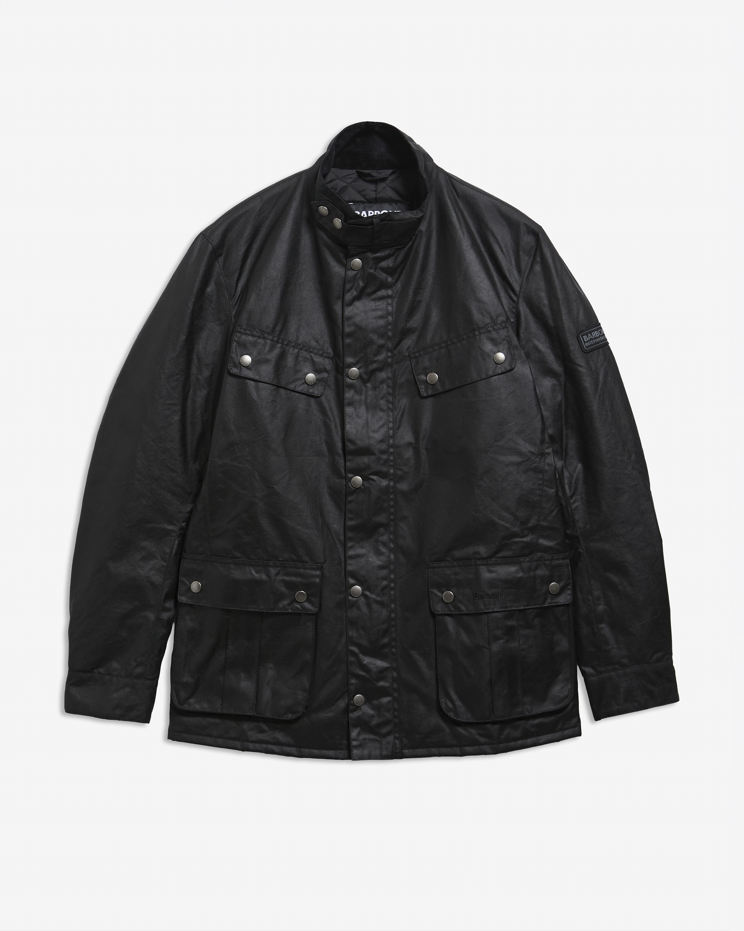 Duke Waxed Jacket Classic Black