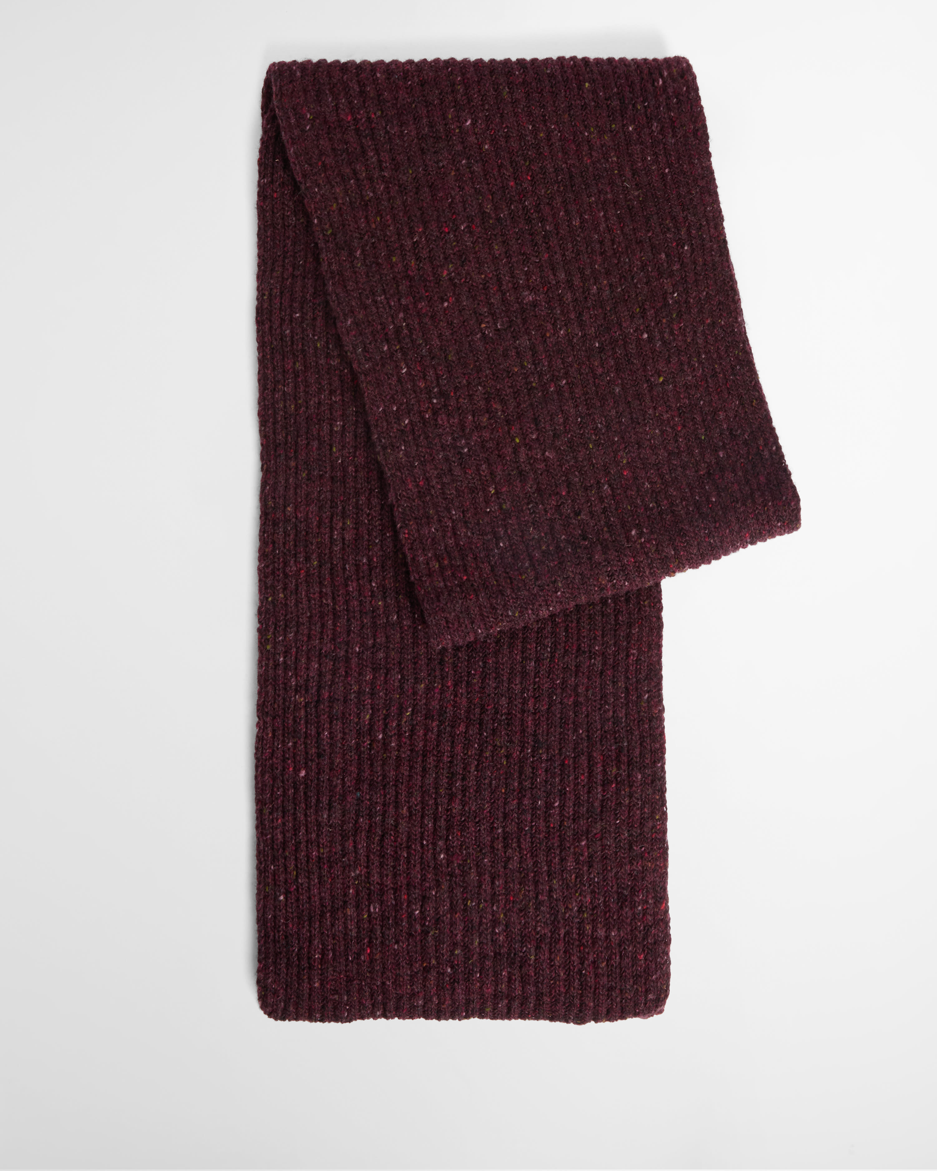 Schal Donegal Tweed Made in Scotland Merlot