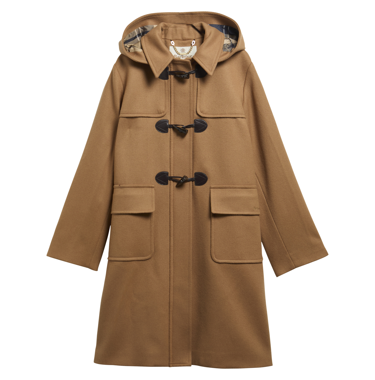 Barbour Woll-Dufflecoat Melody Beige/Birchwood Dress
