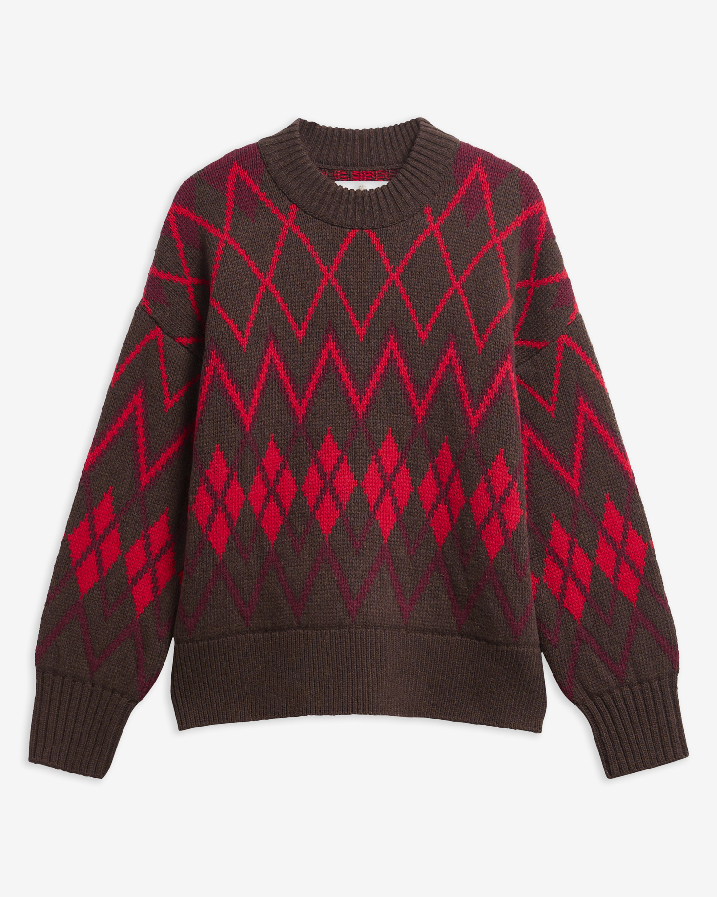 Maglione girocollo Adina Fair Isle Multi
