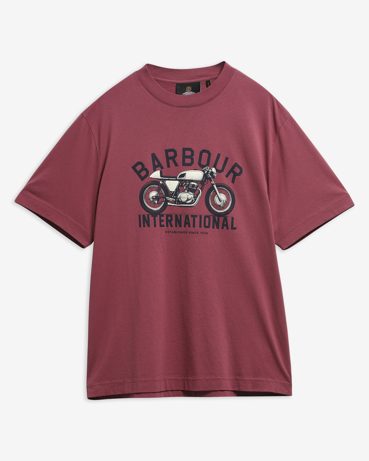 B.Intl T-Shirt Eric Graphic Maroon