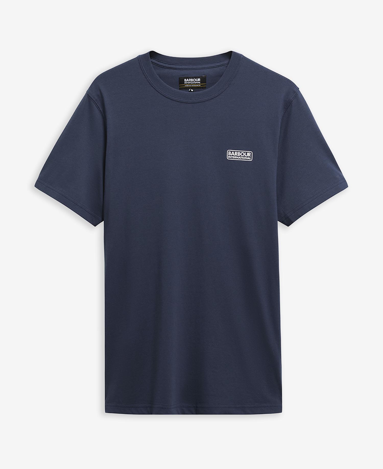 T-shirt con logo piccolo Oxford Navy
