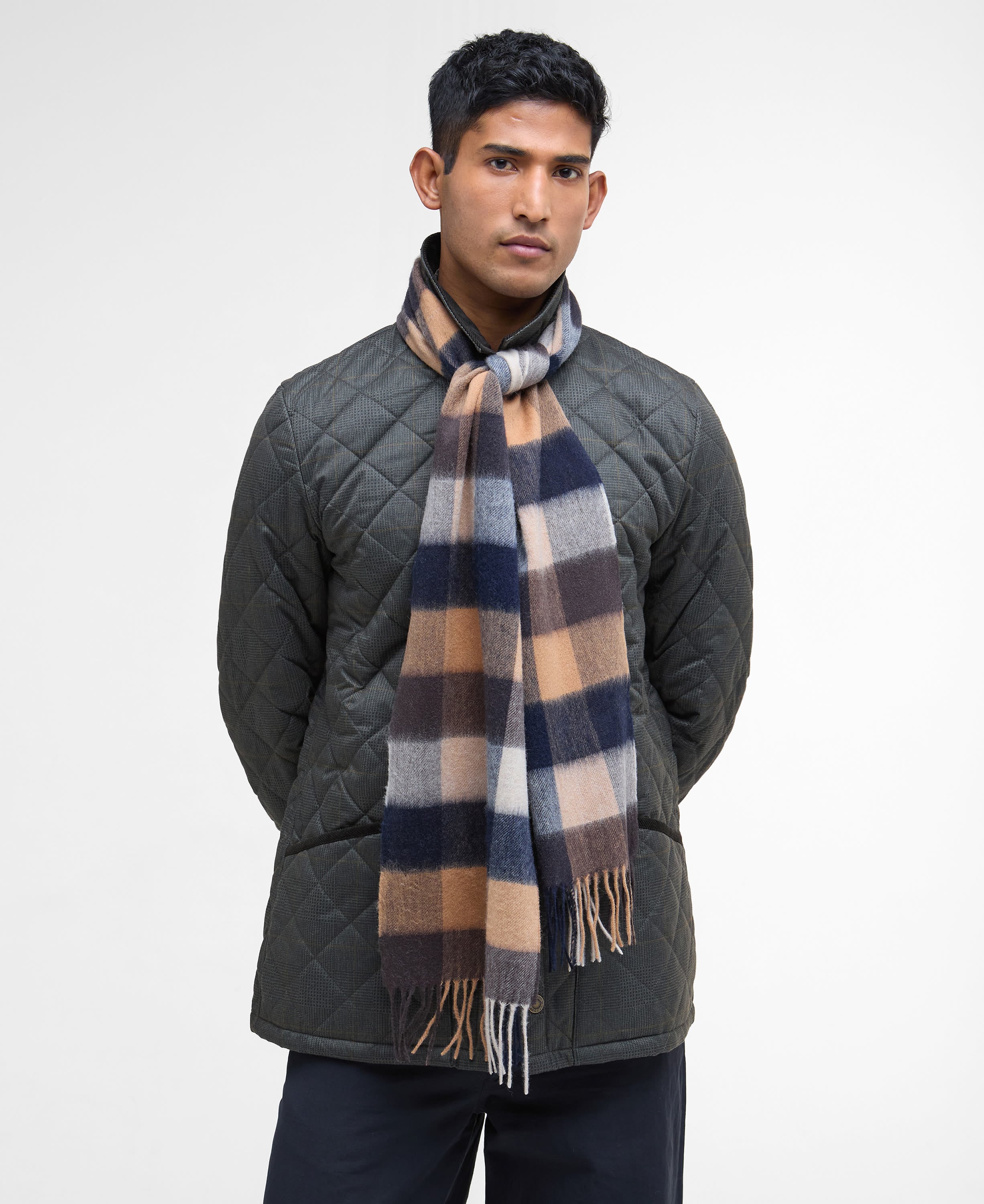 Sciarpa Tattersall grande