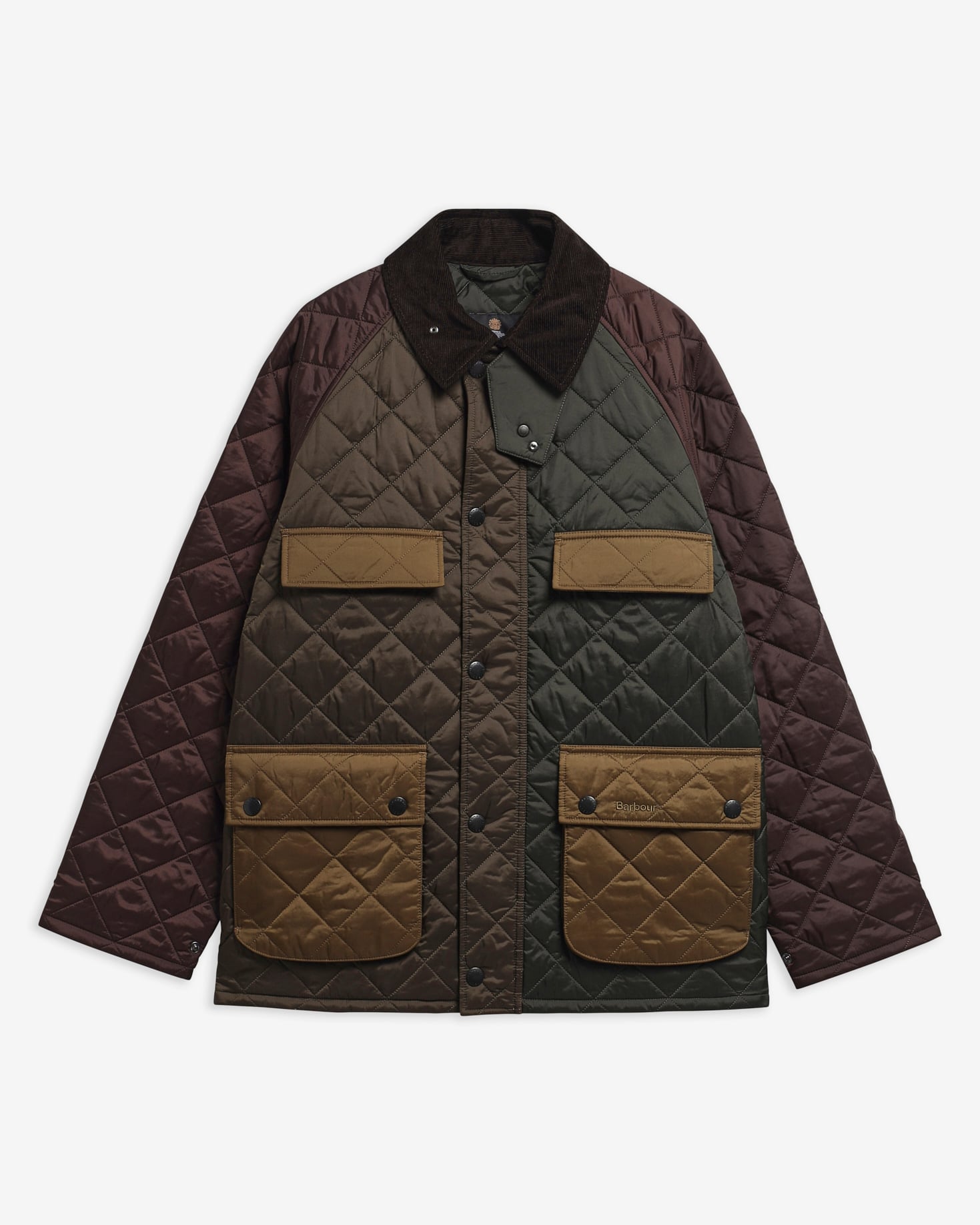 Patchwork Sugarlump Bedale Quilted Jacket Sage