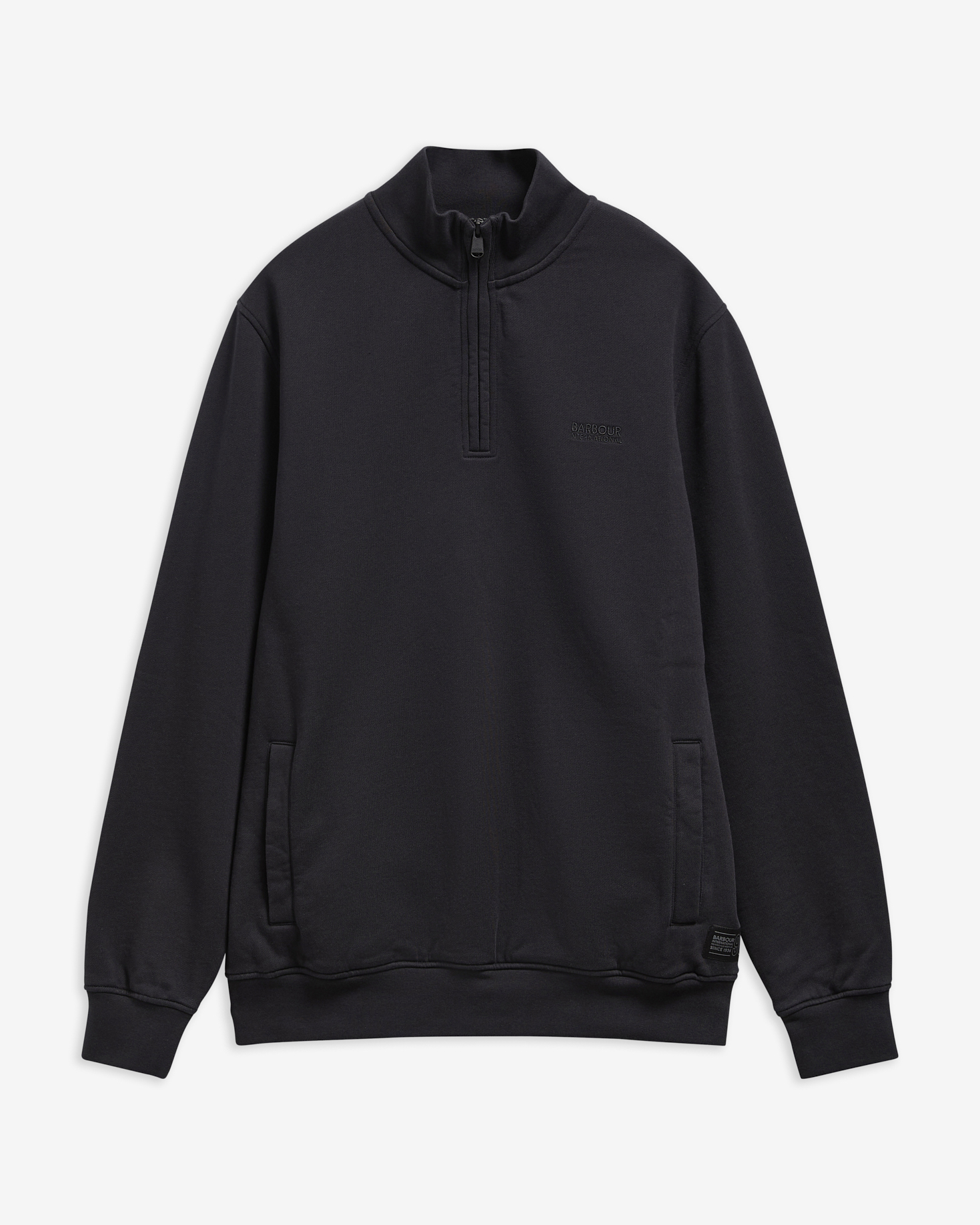 90th Anniversary Half-Zip Sweatshirt Black