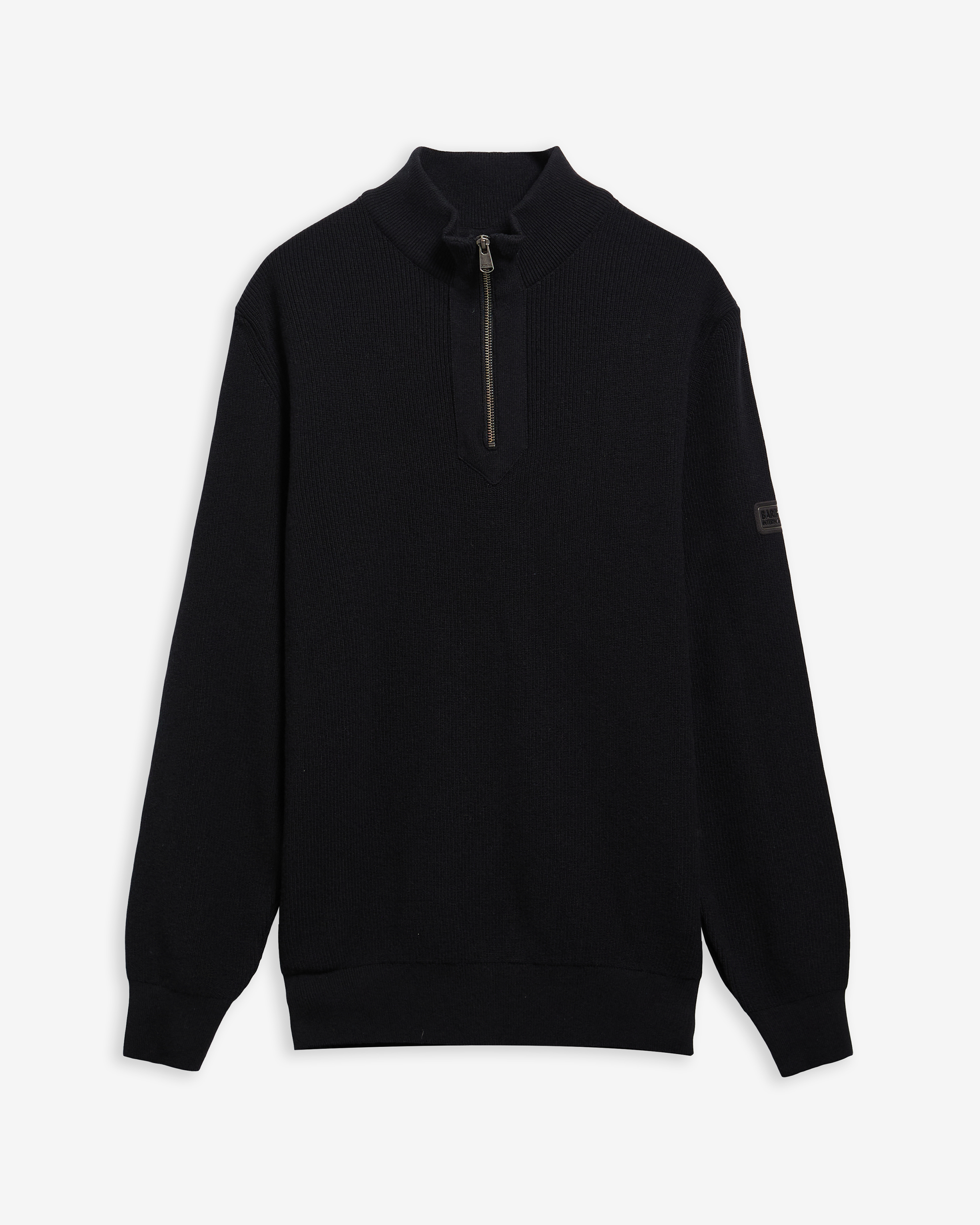 Crawley Quarter-Zip Jumper Classic Black