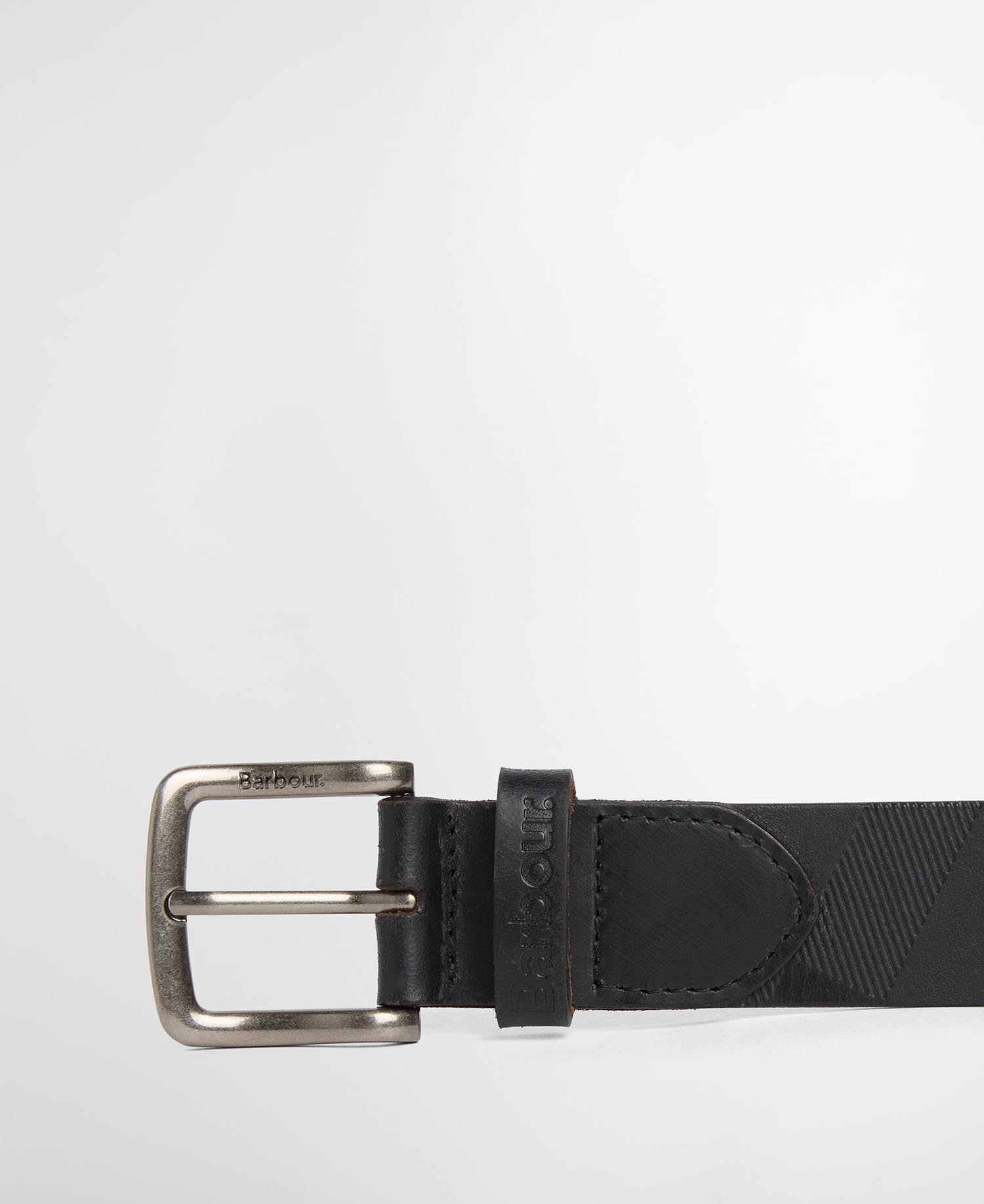 Irvine Leather Belt Black