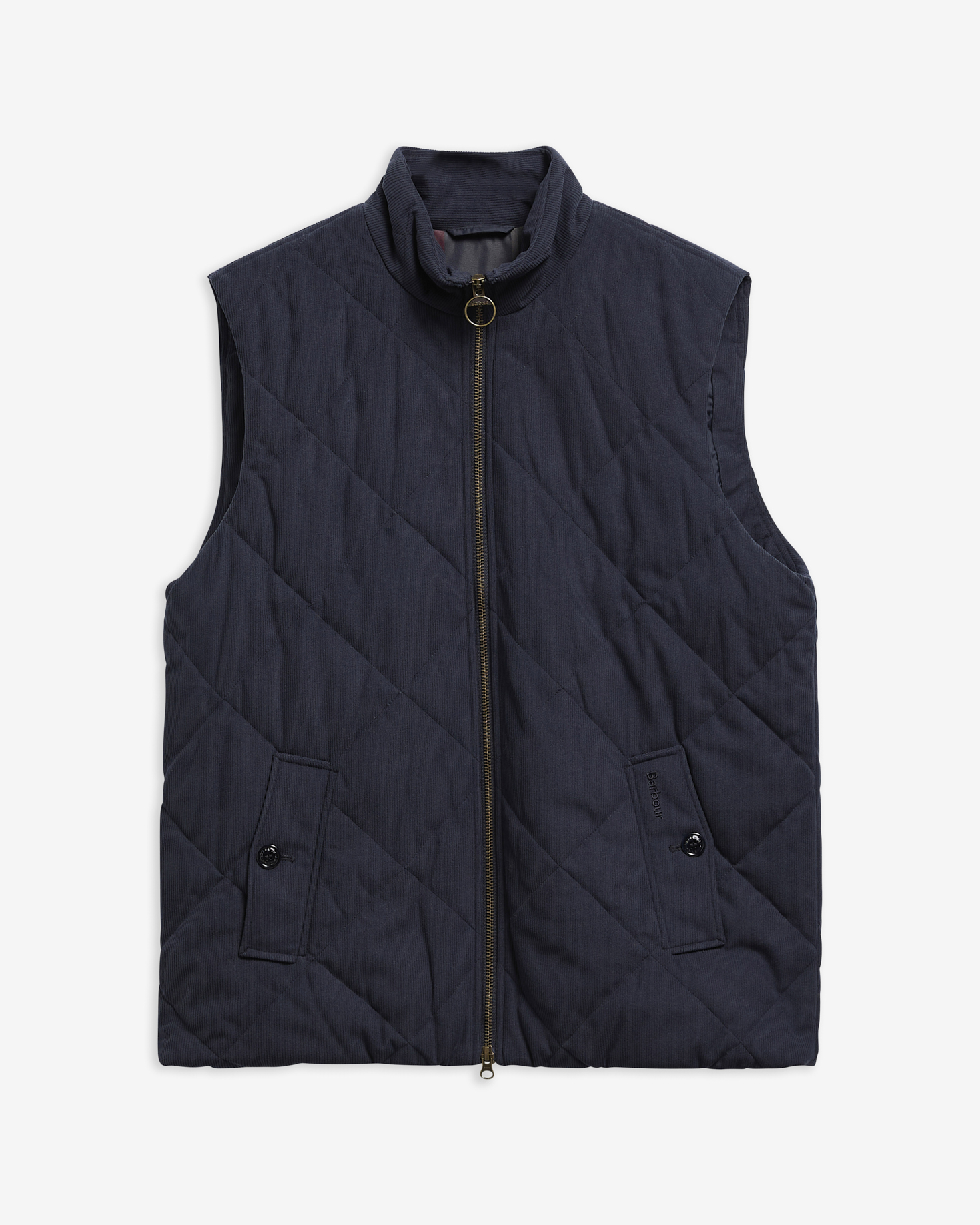 Barbour Weste Corden Dark Navy